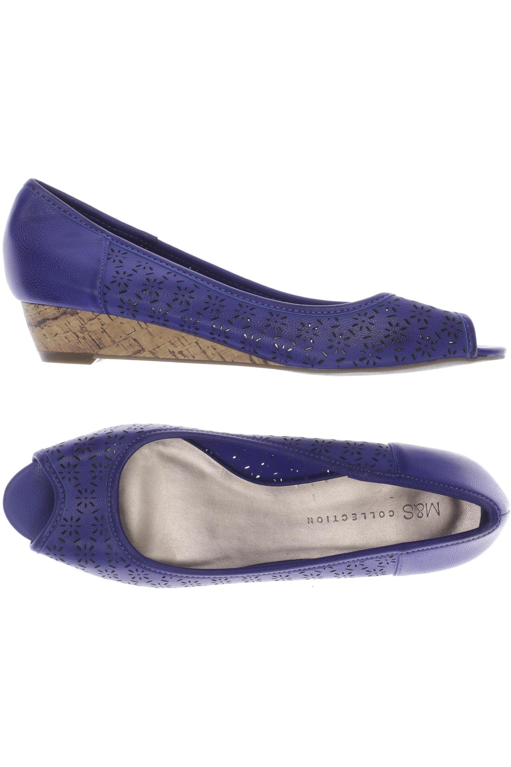 

Marks & Spencer Damen Pumps, blau, Gr. 5.5