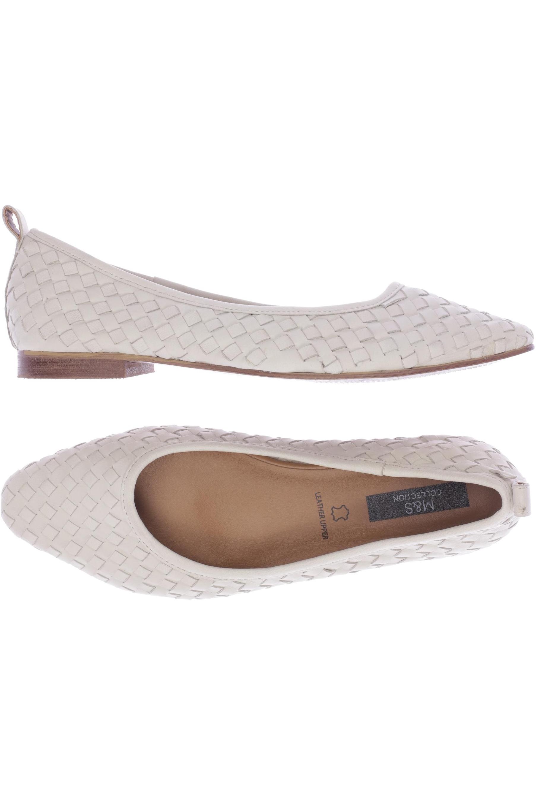 

Marks & Spencer Damen Ballerinas, cremeweiß, Gr. 4.5