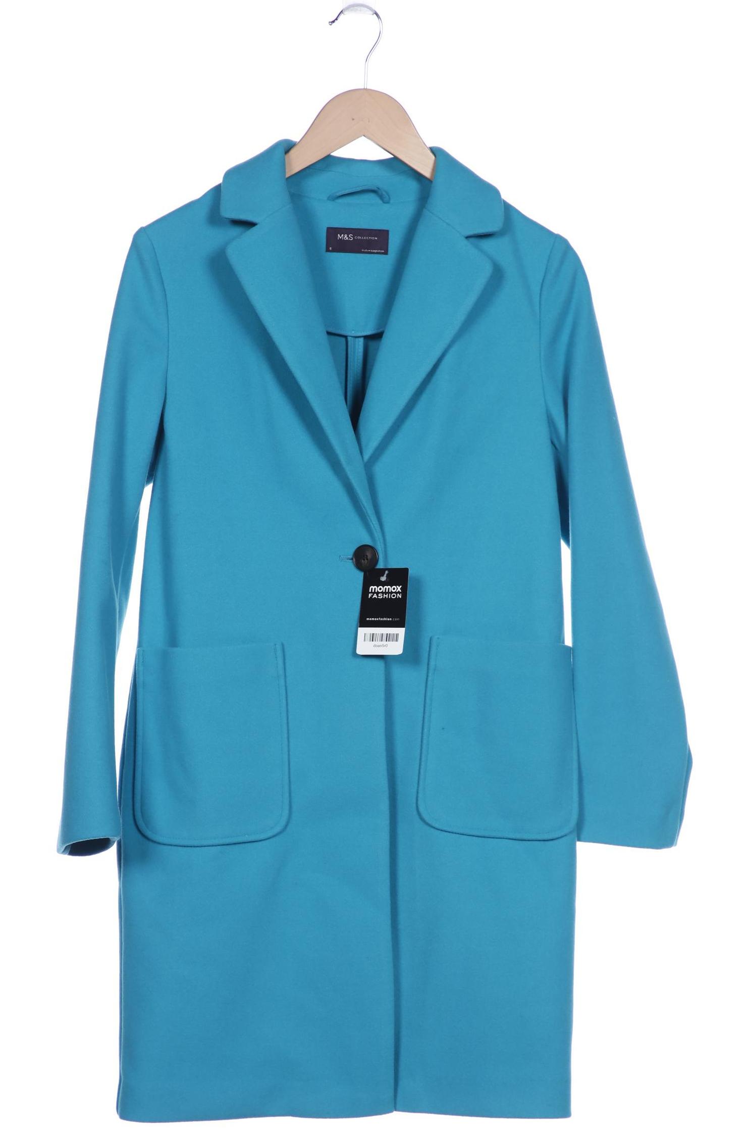 

Marks & Spencer Damen Mantel, blau, Gr. 36