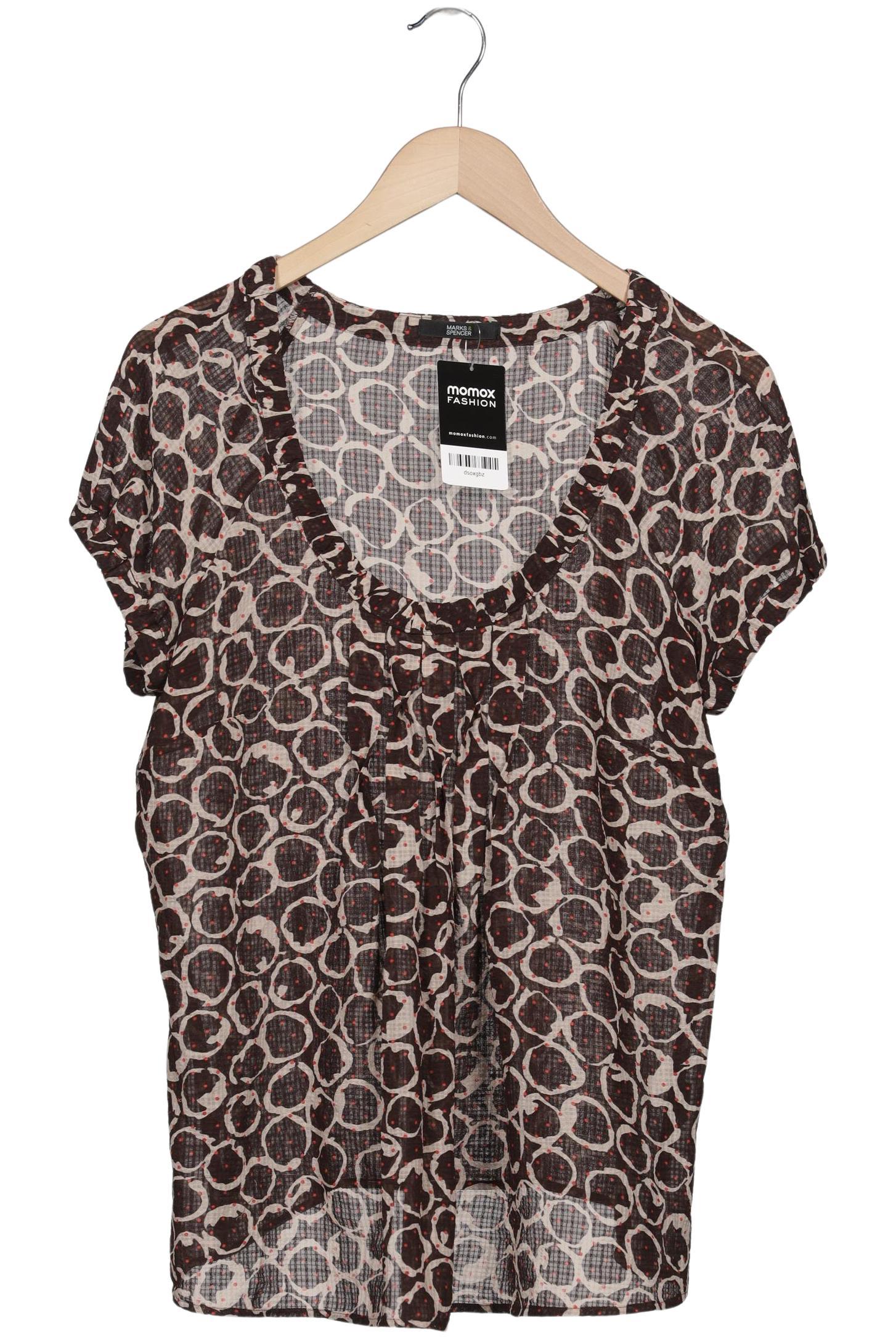

Marks & Spencer Damen Bluse, braun, Gr. 14