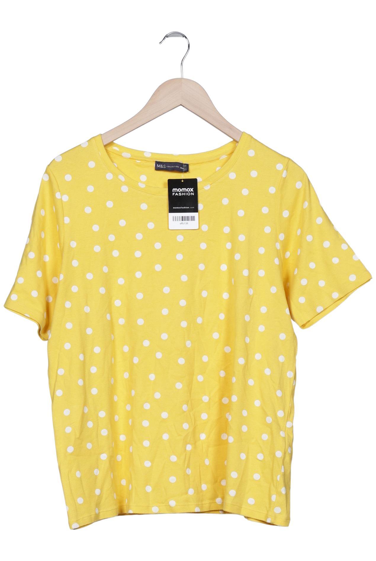 

Marks & Spencer Damen T-Shirt, gelb, Gr. 50