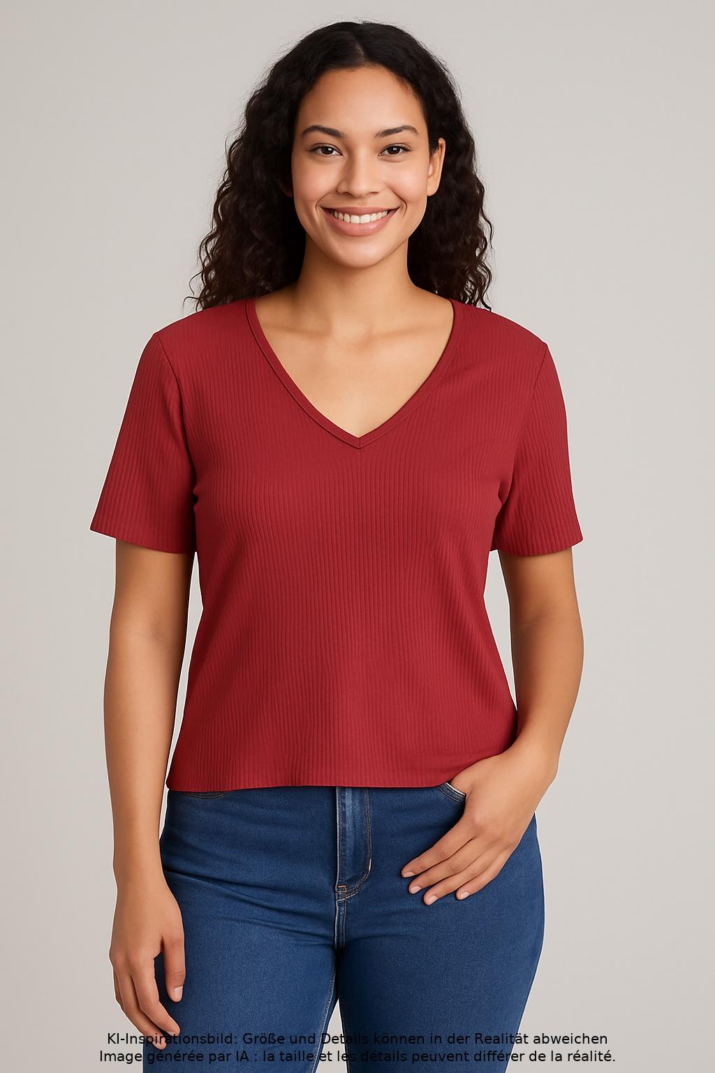 

Marks & Spencer Damen T-Shirt, rot, Gr. 42