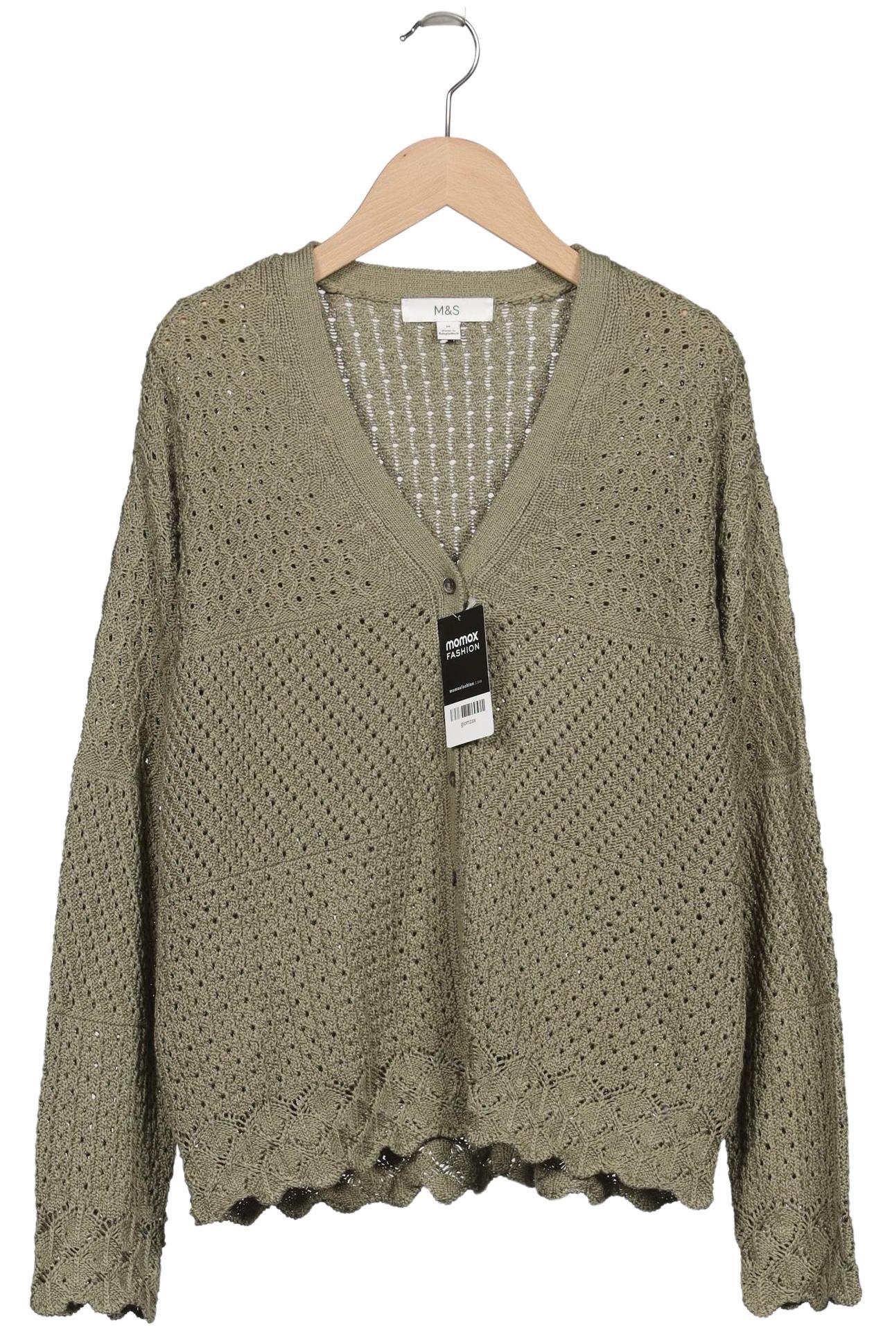 

Marks & Spencer Damen Strickjacke, grün, Gr. 38