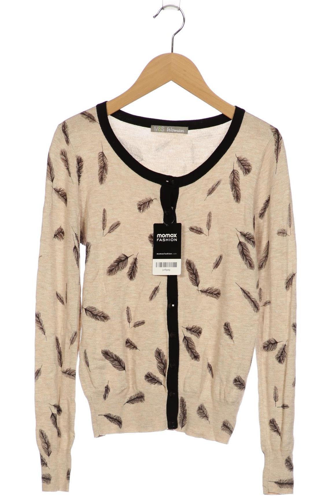 

Marks & Spencer Damen Strickjacke, beige, Gr. 36