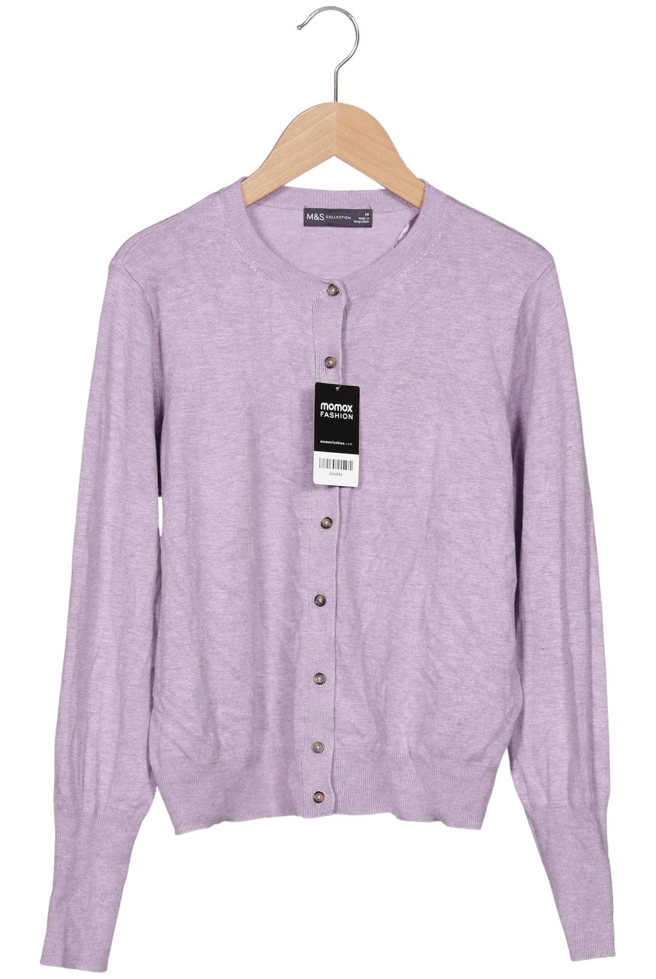 

Marks & Spencer Damen Strickjacke, flieder, Gr. 42