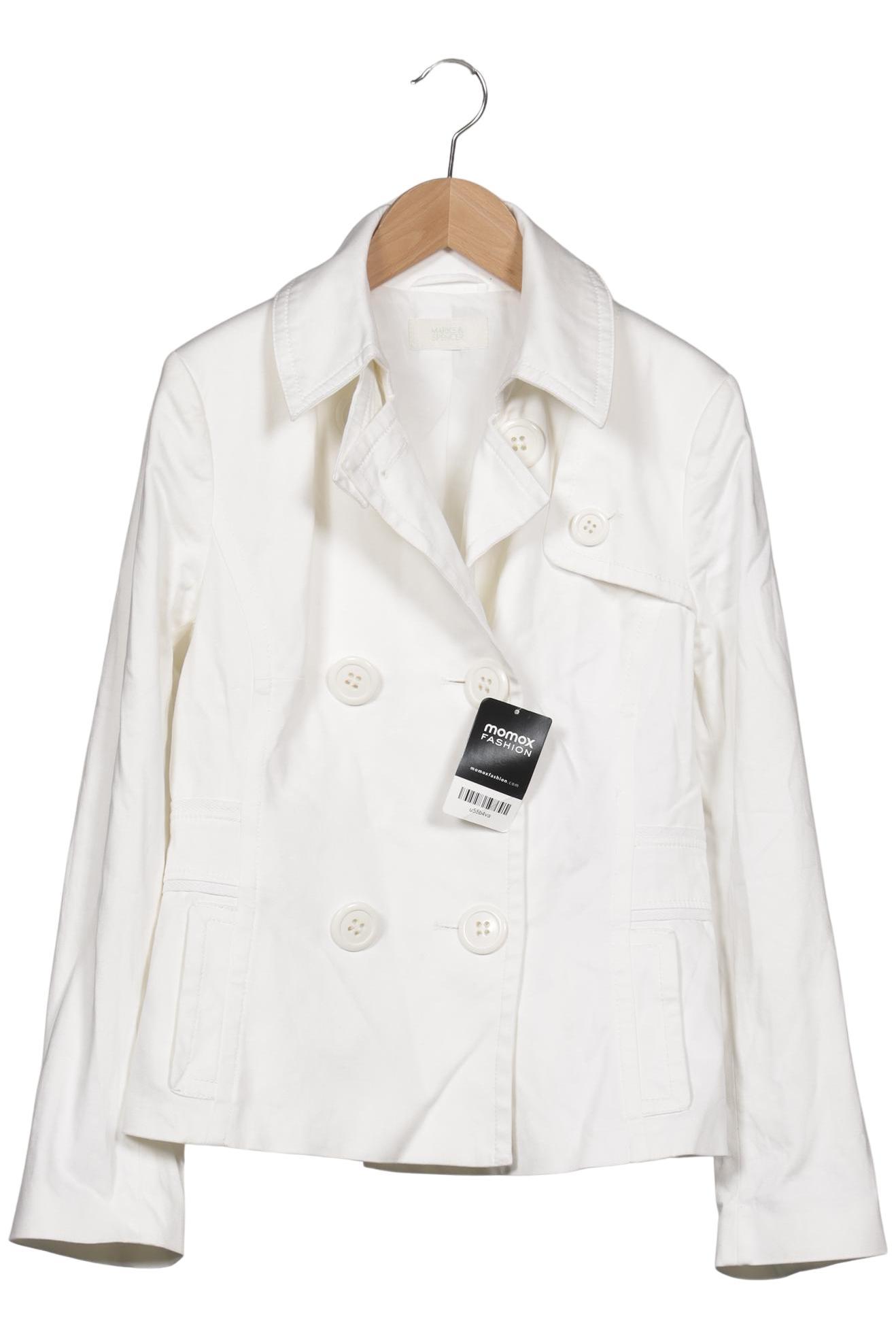 

Marks & Spencer Damen Jacke, weiß, Gr. 10