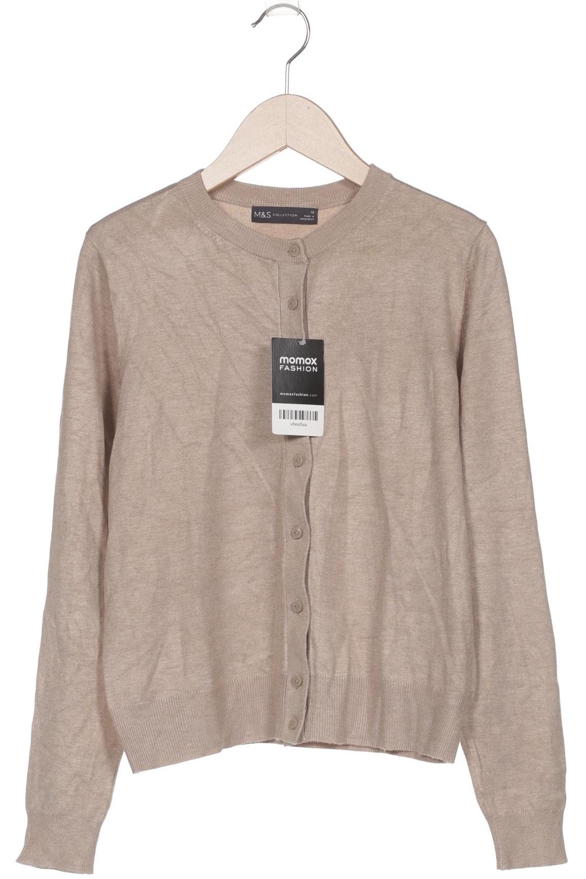 

Marks & Spencer Damen Strickjacke, beige, Gr. 40