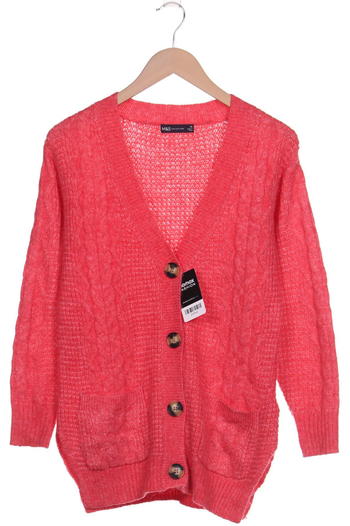 

Marks & Spencer Damen Strickjacke, rot, Gr. 34