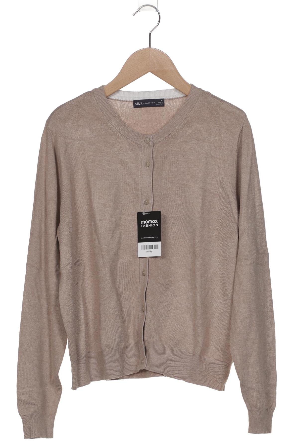 

Marks & Spencer Damen Strickjacke, beige, Gr. 44