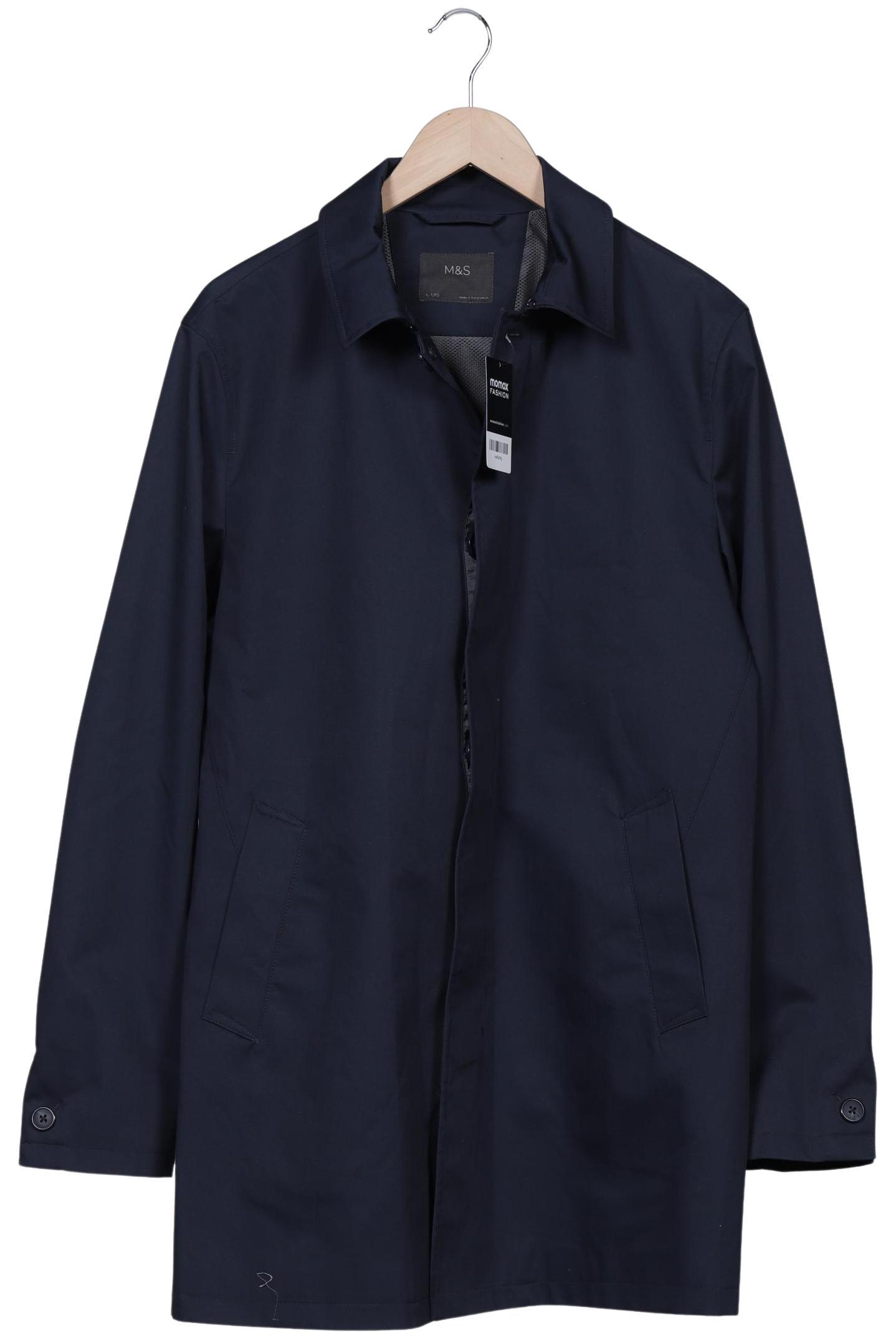 Thumbnail - Marks &amp; Spencer Herren Mantel, marineblau, Gr. 52