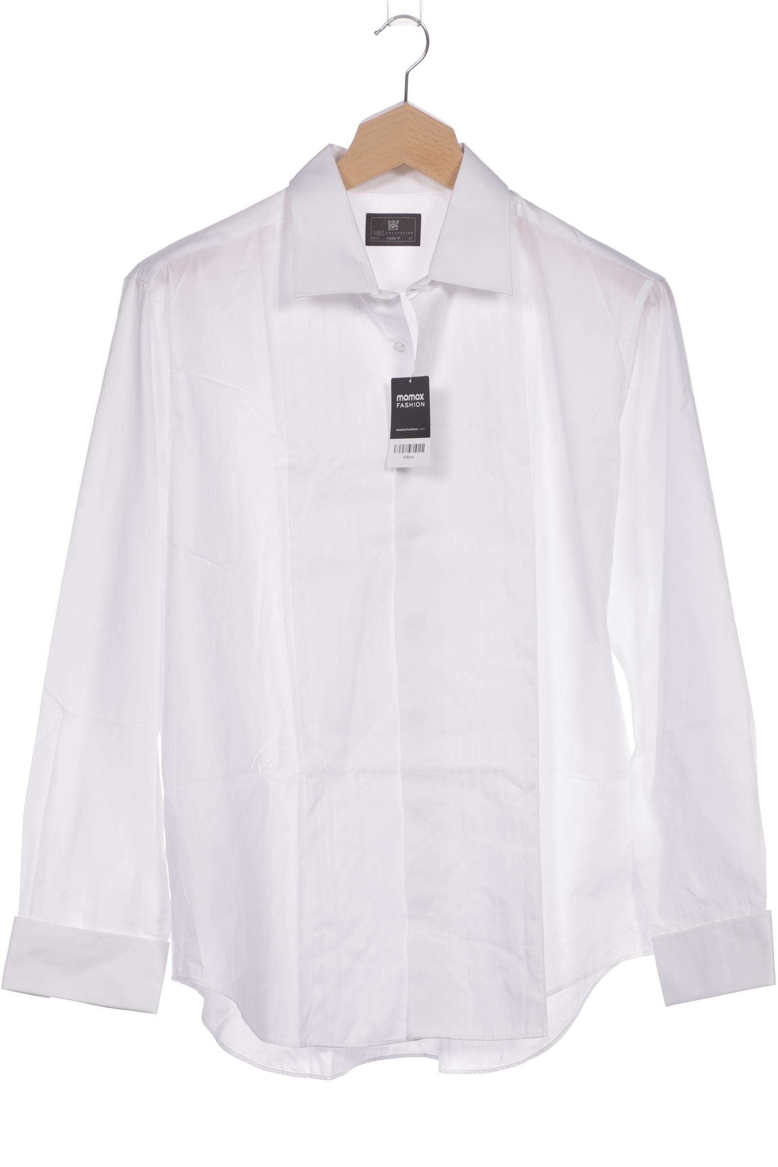 

Marks & Spencer Herren Hemd, weiß, Gr. 58