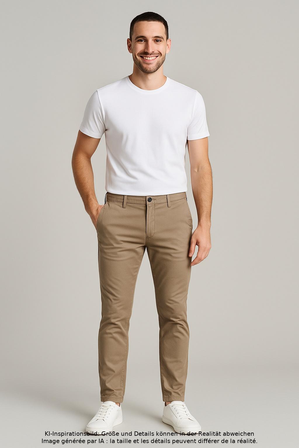 Thumbnail - Marks &amp; Spencer Herren Stoffhose, beige, Gr. 30