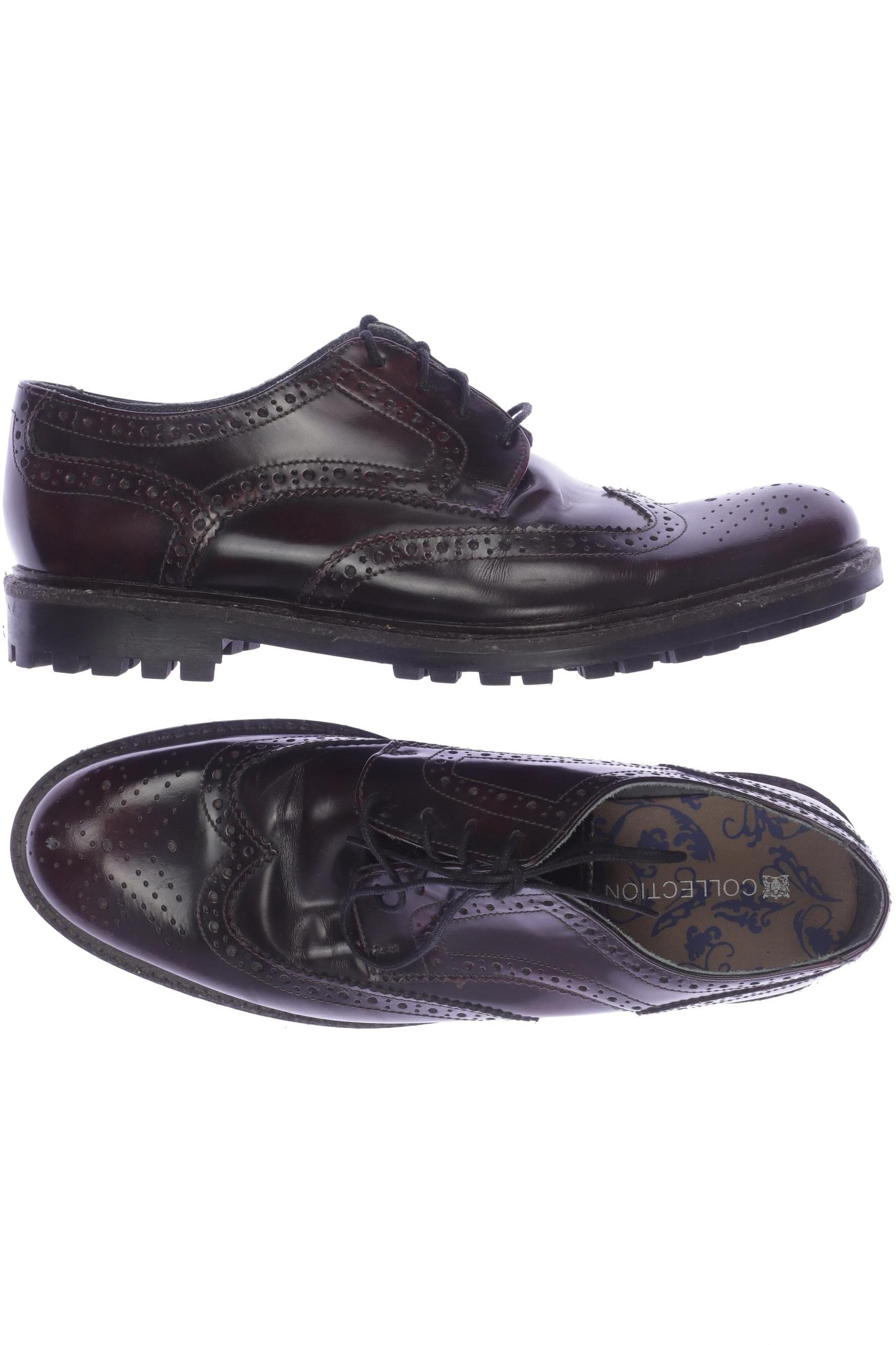 

Marks & Spencer Herren Halbschuh, bordeaux, Gr. 46