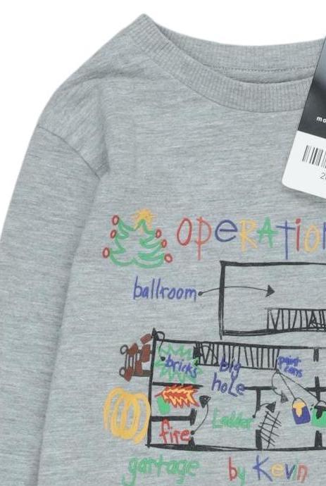 Thumbnail - Marks &amp; Spencer Jungen Langarmshirt, grau, Gr. 110
