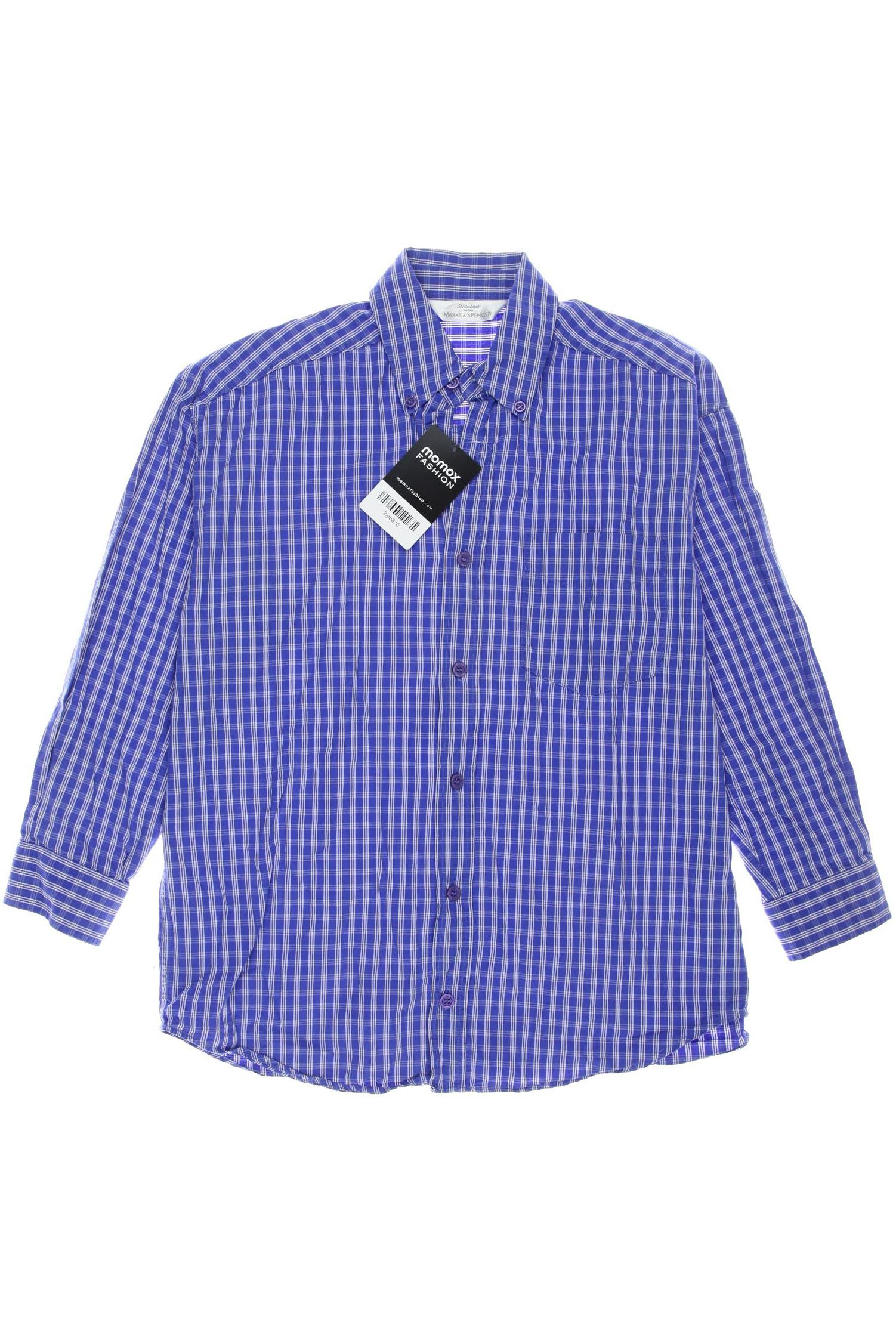 

Marks & Spencer Herren Hemd, blau, Gr. 140