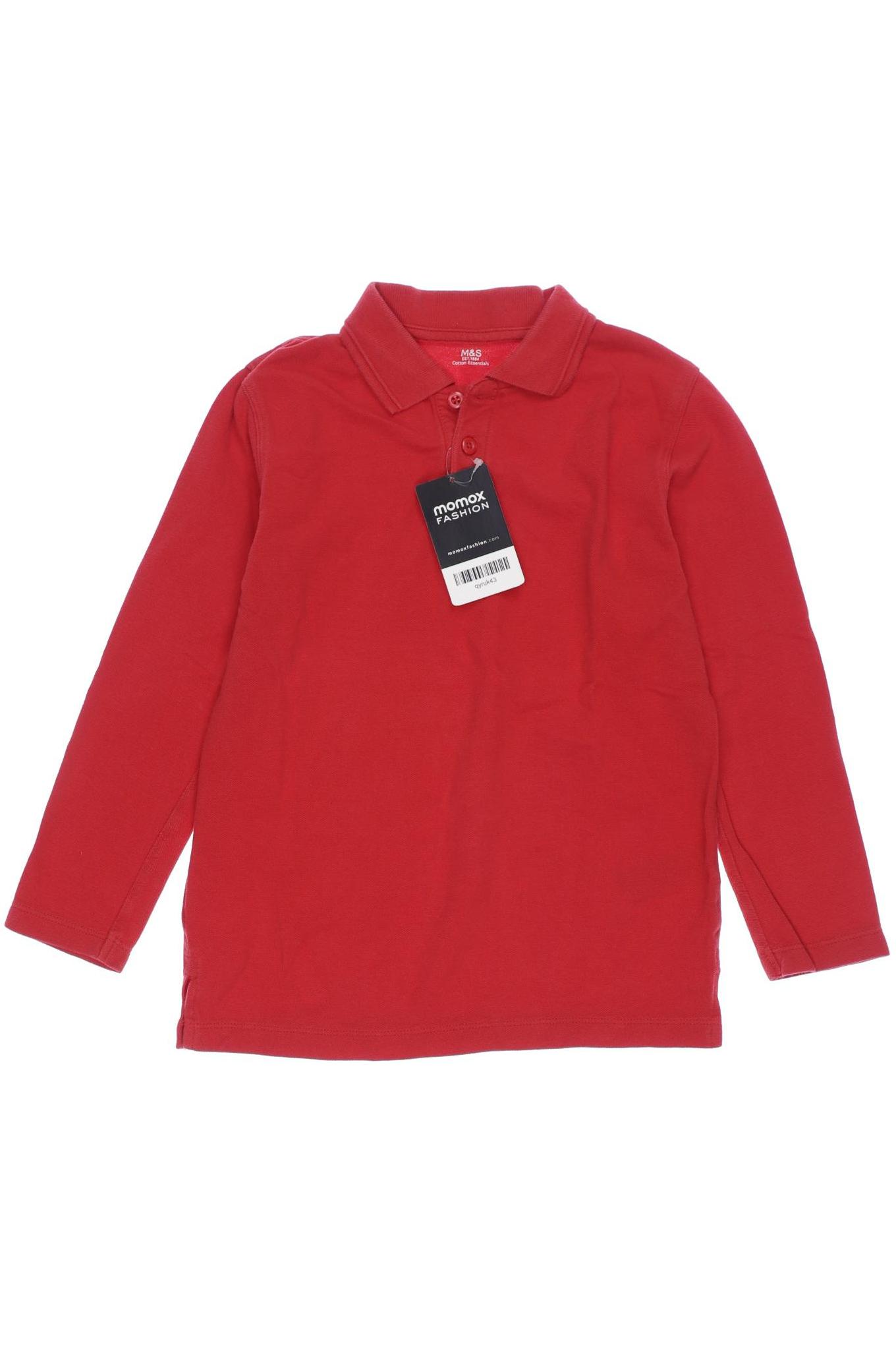 

Marks & Spencer Herren Poloshirt, rot, Gr. 128