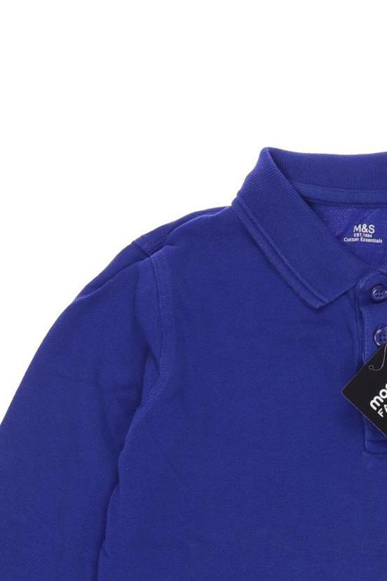 Thumbnail - Marks &amp; Spencer Jungen Poloshirt, blau, Gr. 128