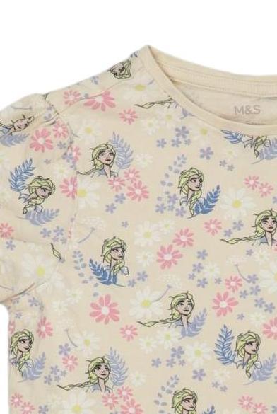 Thumbnail - Marks &amp; Spencer Mädchen T-Shirt, beige, Gr. 116