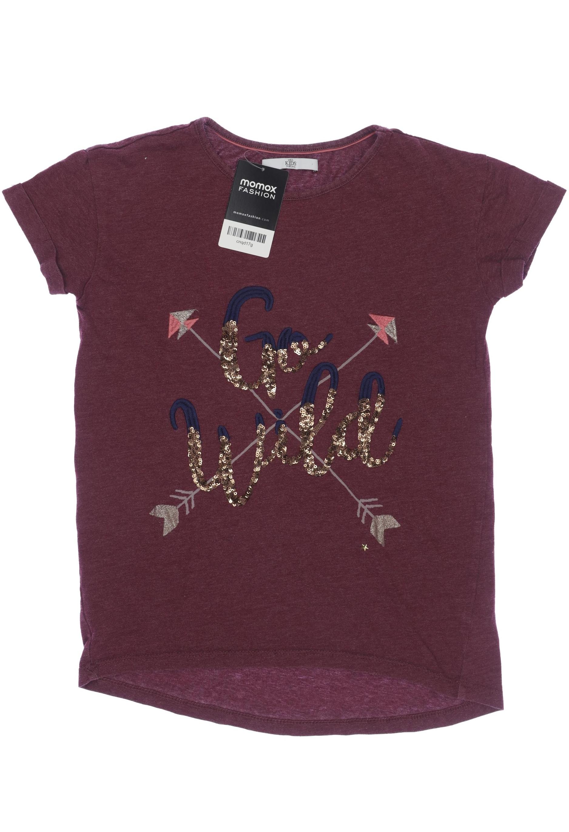 

Marks & Spencer Damen T-Shirt, bordeaux, Gr. 140