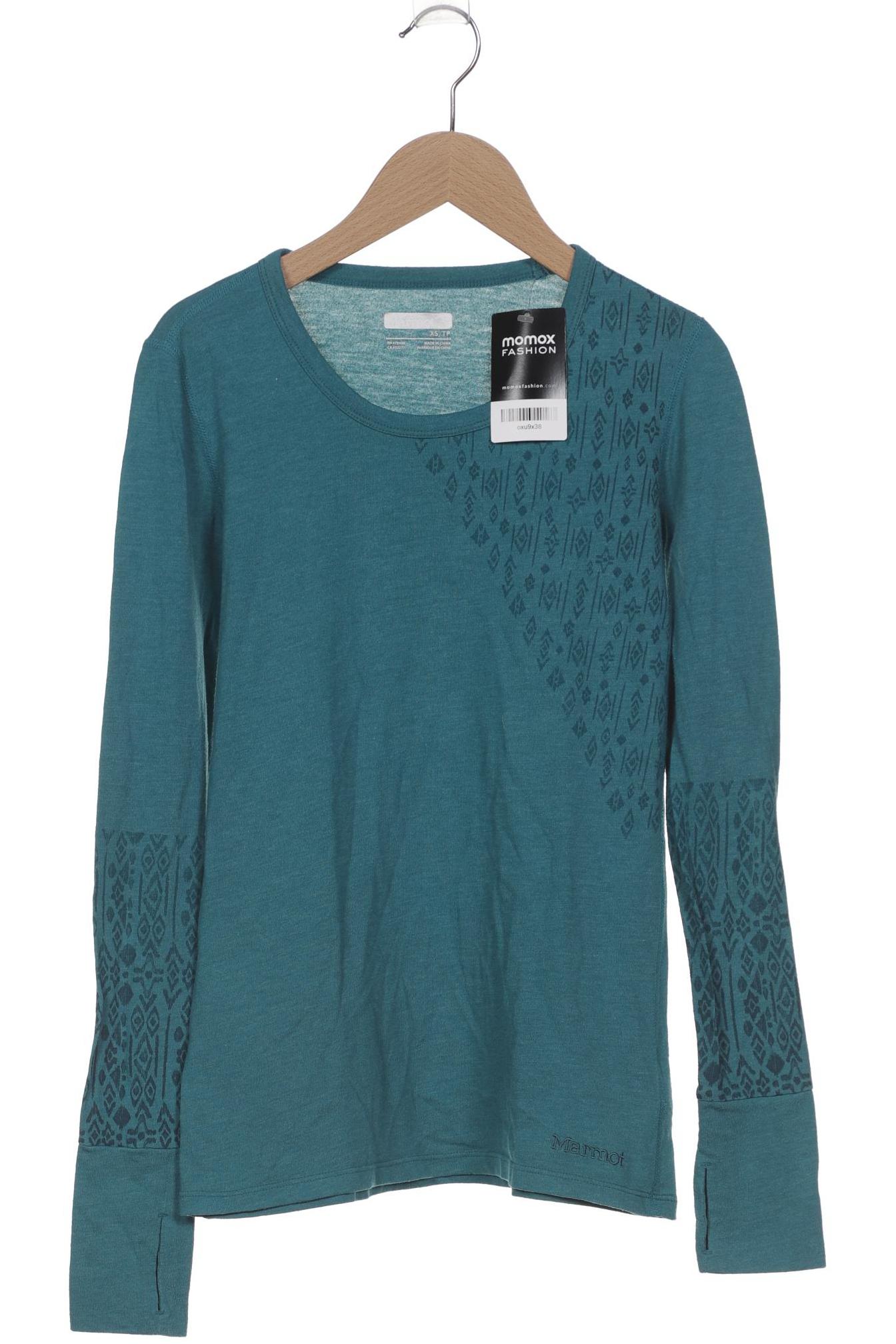 

Marmot Damen Langarmshirt, türkis, Gr. 34