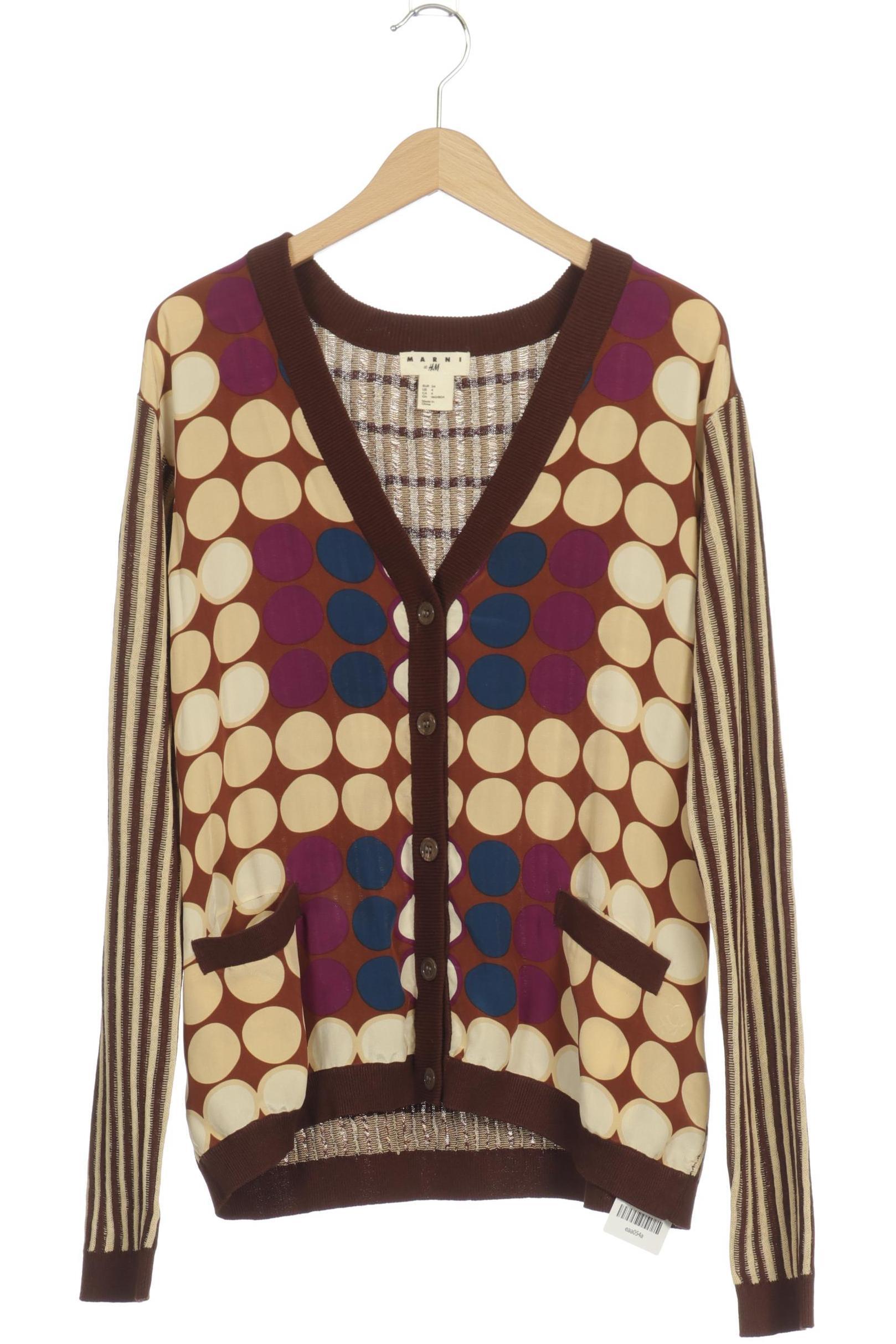 

Marni for H&M Damen Strickjacke, braun, Gr. 34