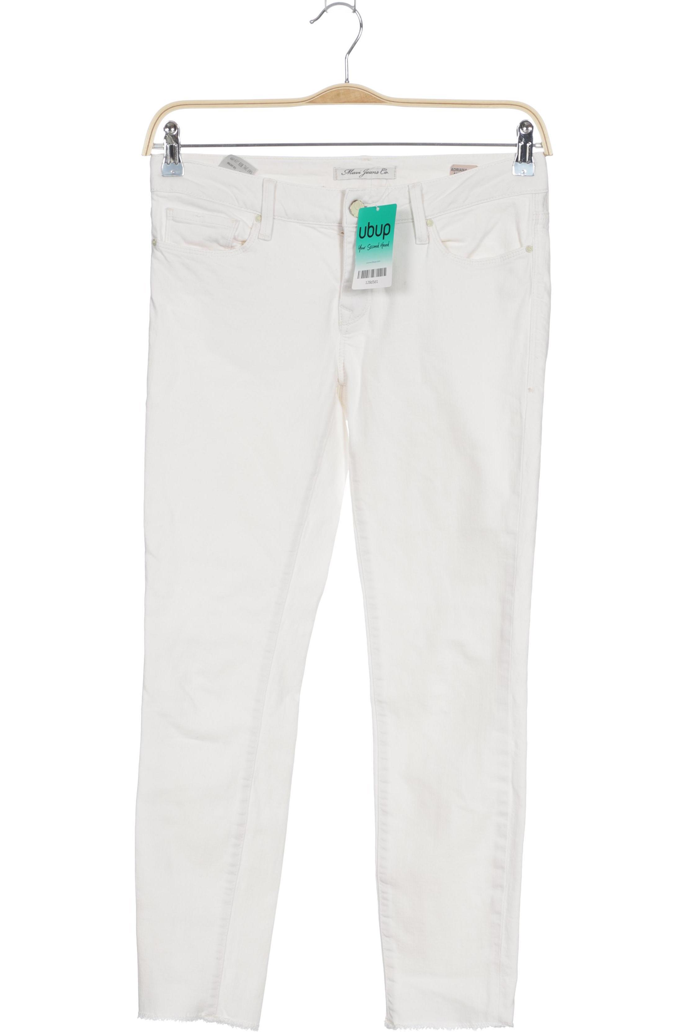 

mavi Damen Jeans, weiß, Gr. 28