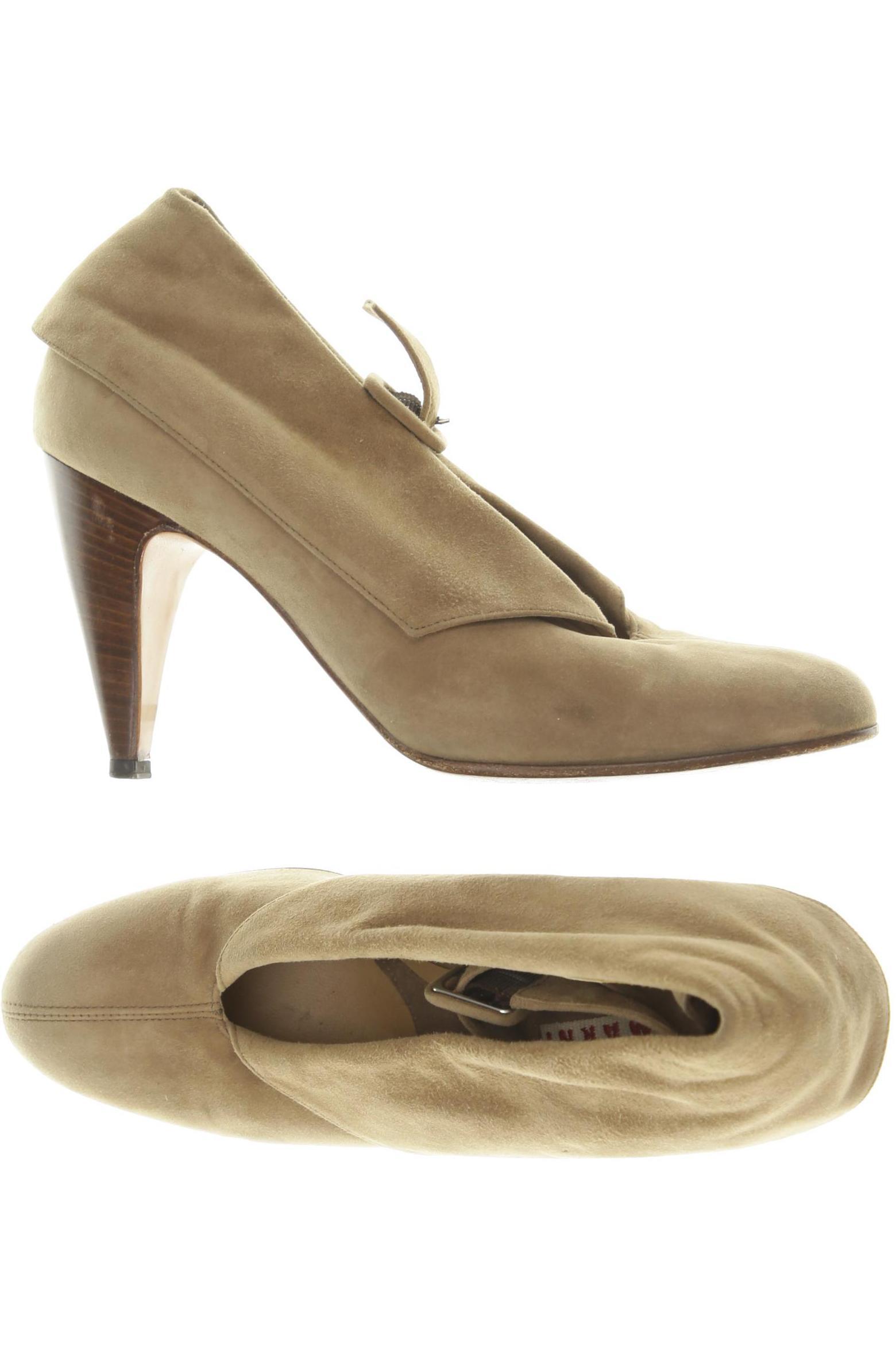 

Marni Damen Pumps, beige, Gr. 38.5