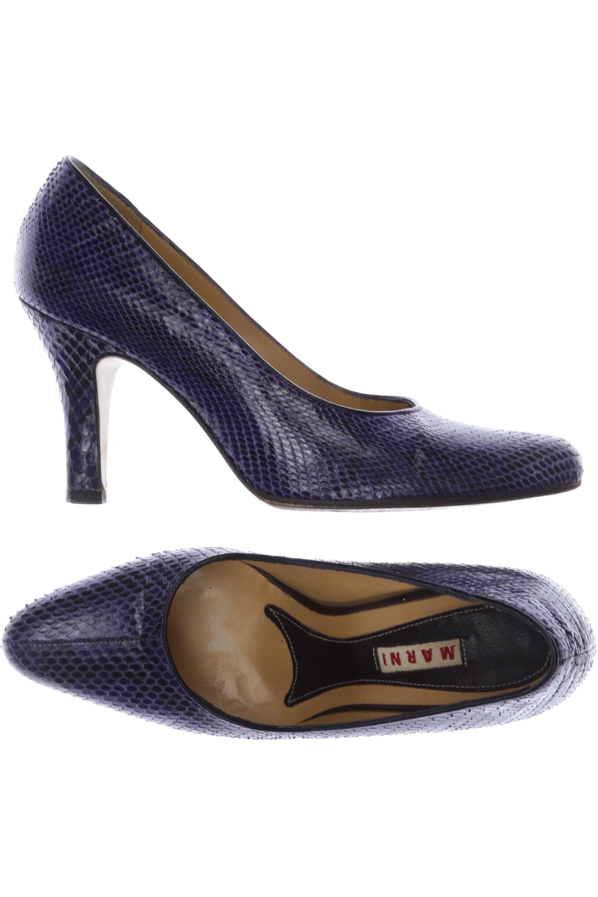 

Marni Damen Pumps, blau, Gr. 37.5