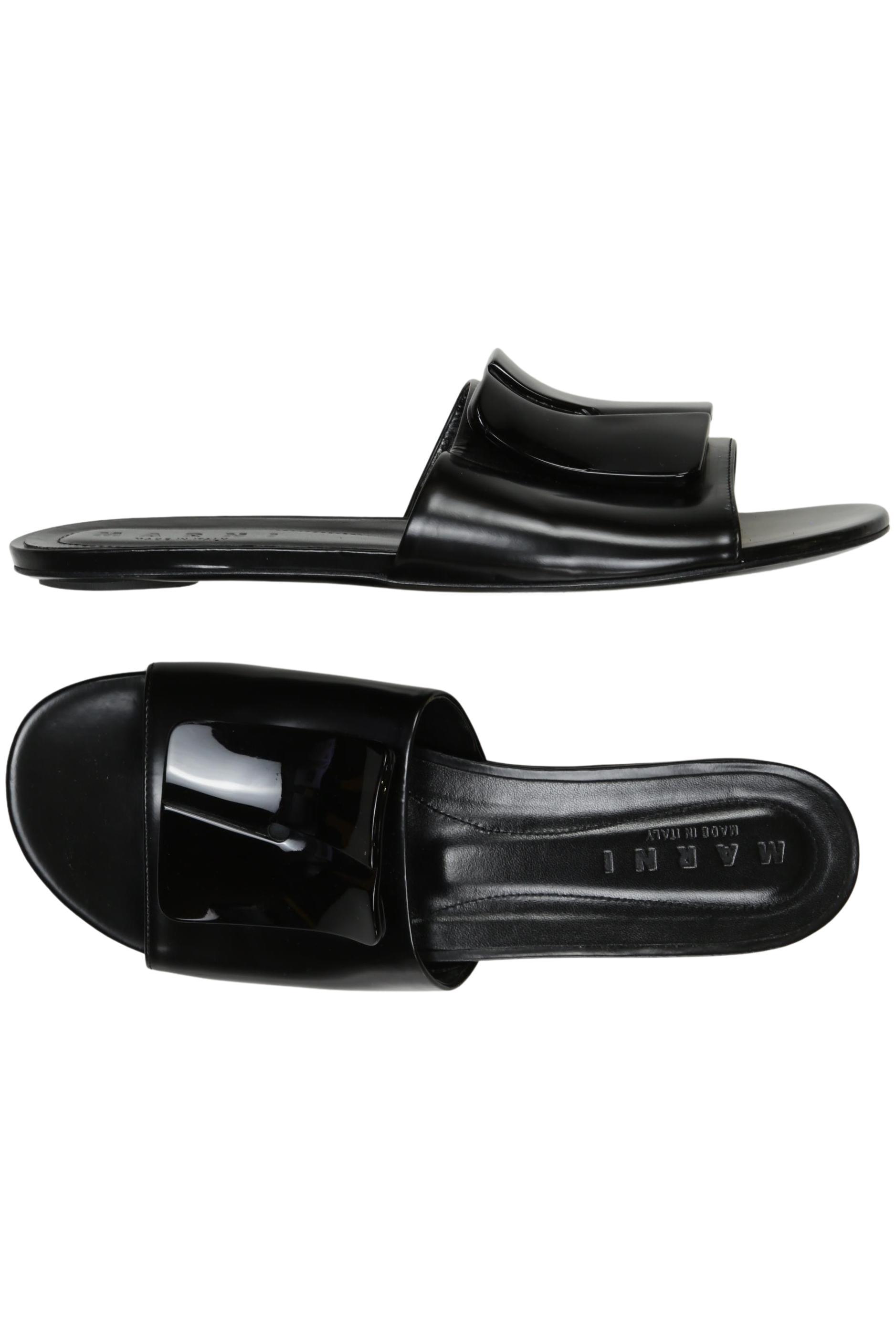 

Marni Damen Sandale, schwarz, Gr. 39