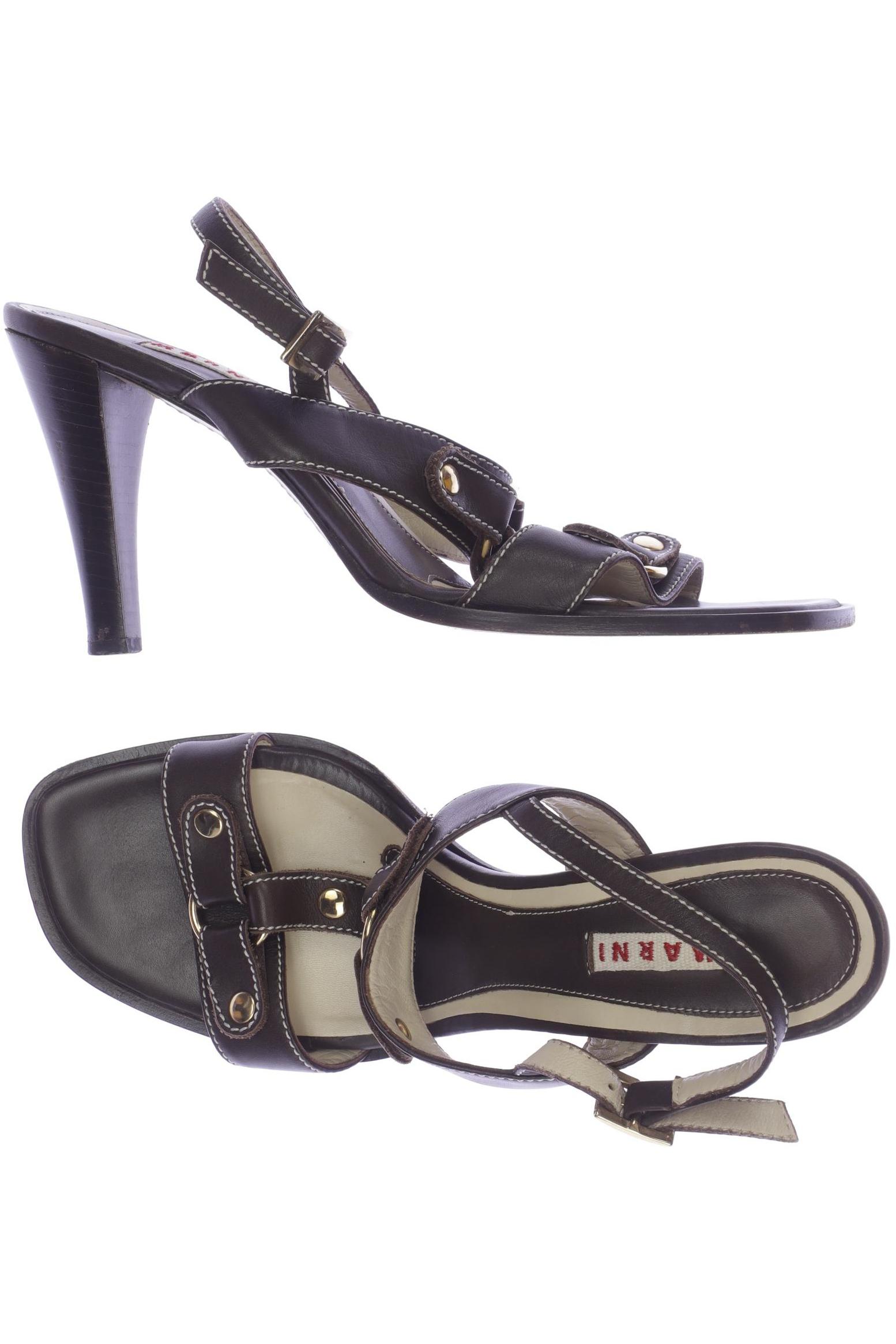 

Marni Damen Sandale, braun, Gr. 40.5