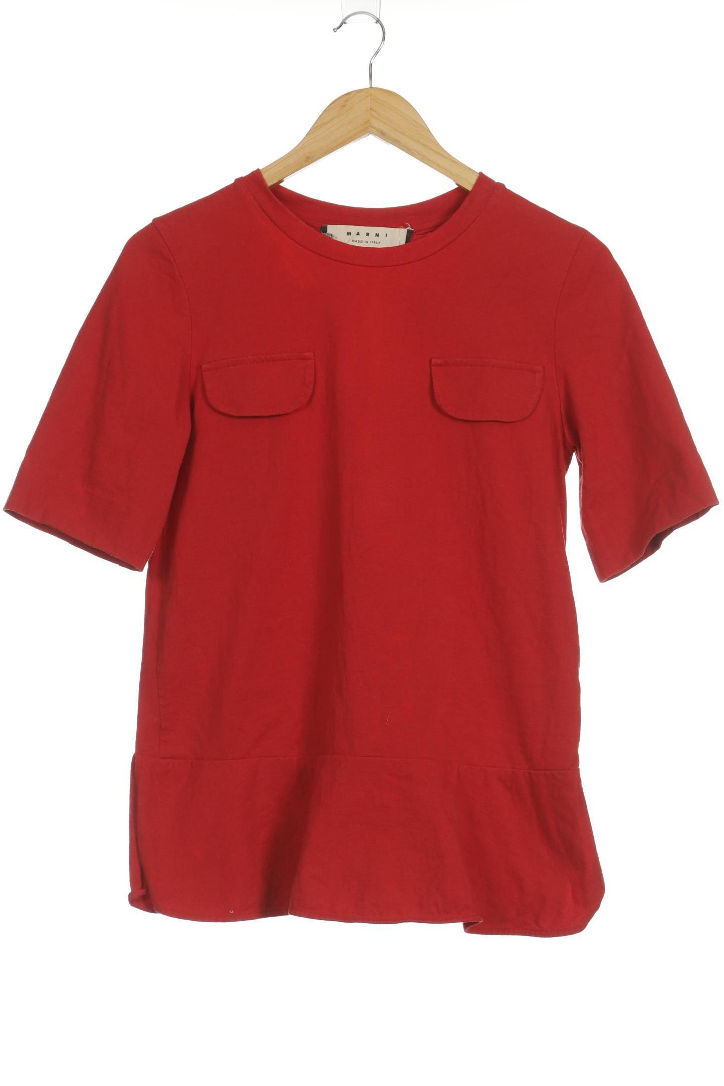 

Marni Damen T-Shirt, rot, Gr. 40