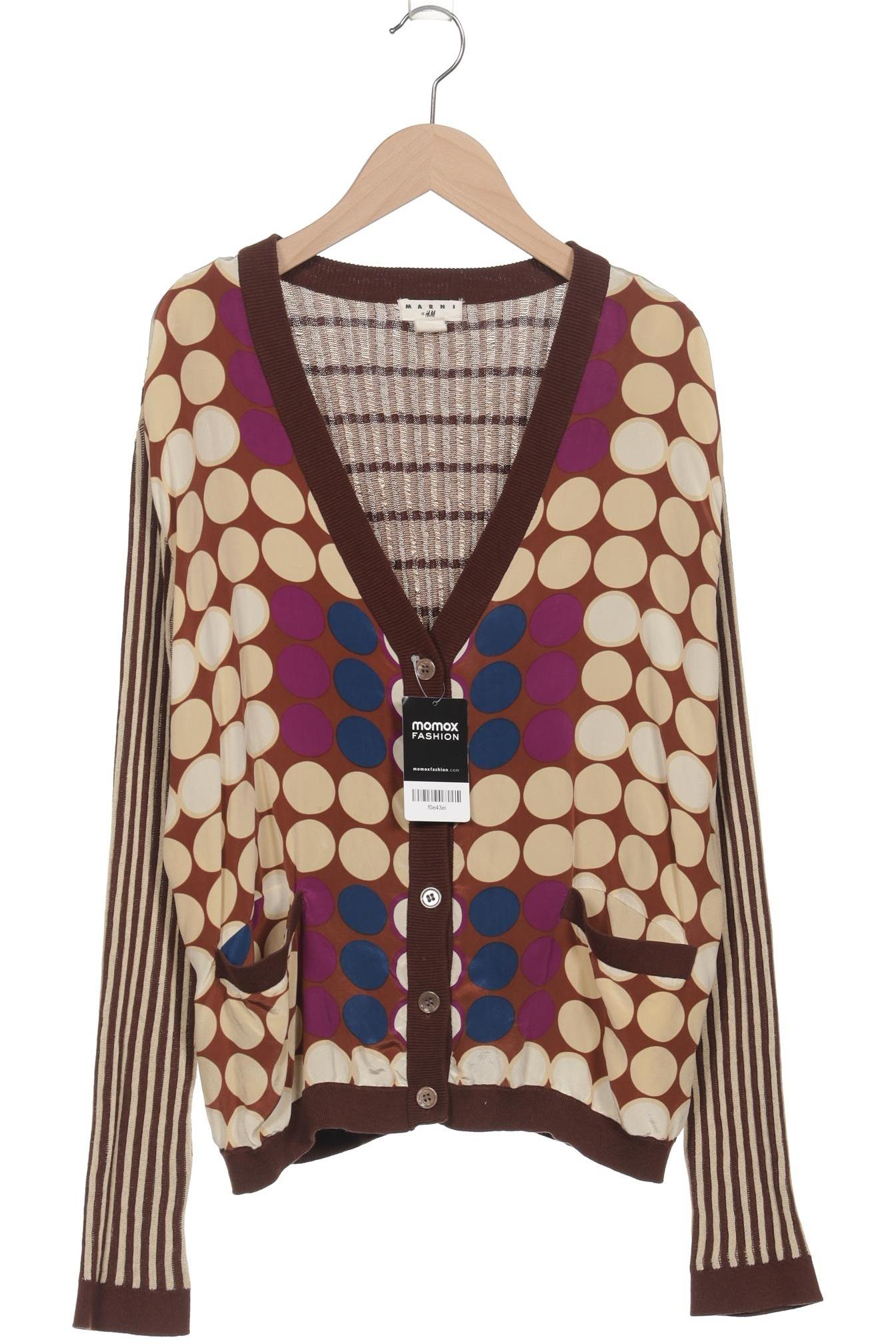 

Marni for H&M Damen Strickjacke, braun, Gr. 42