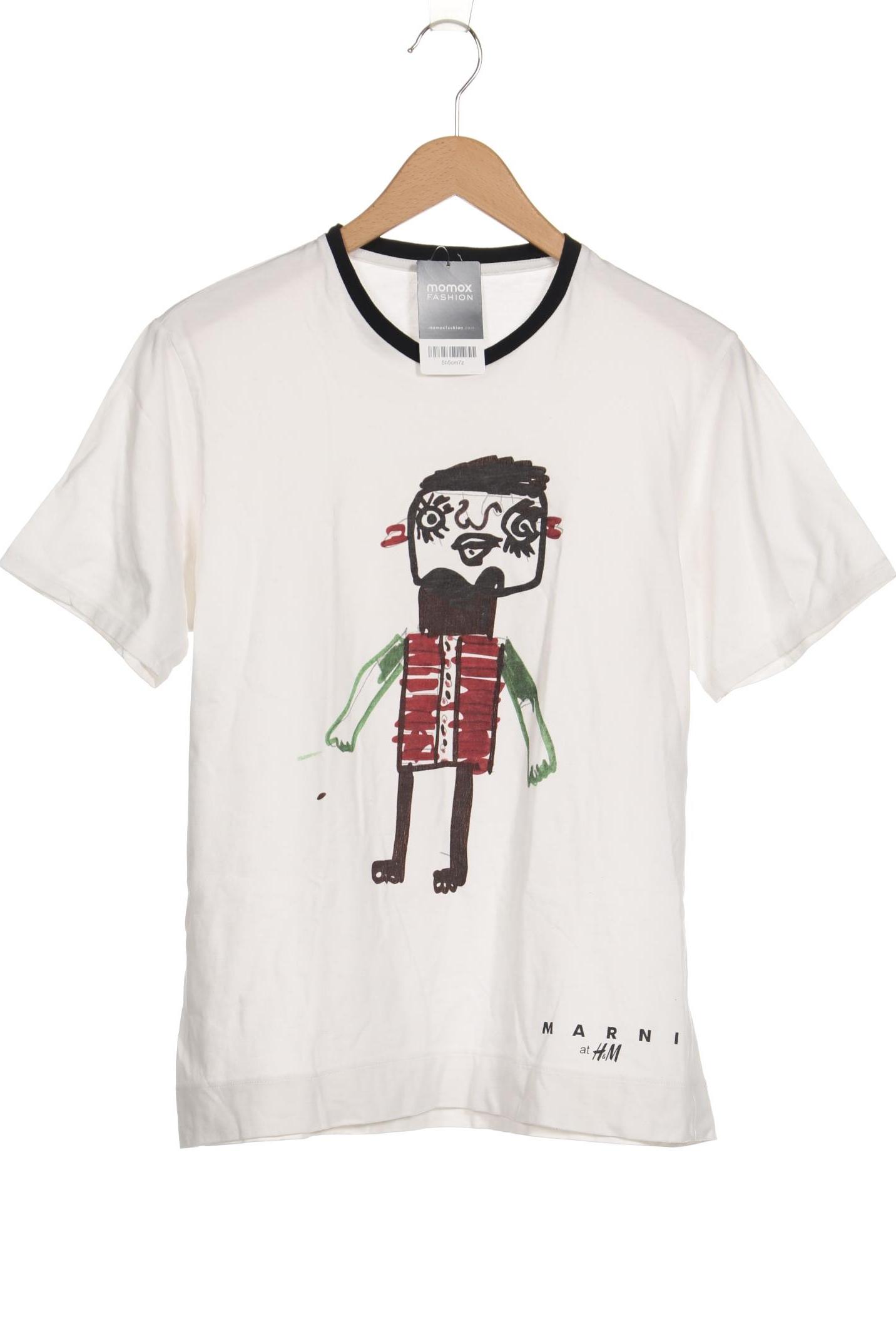 

Marni for H&M Damen T-Shirt, weiß, Gr. 42