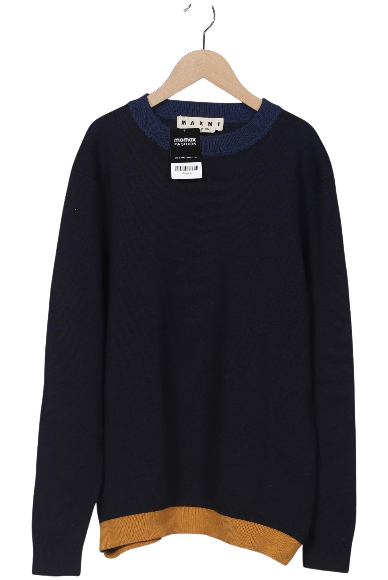 

Marni Herren Pullover, marineblau, Gr. 48