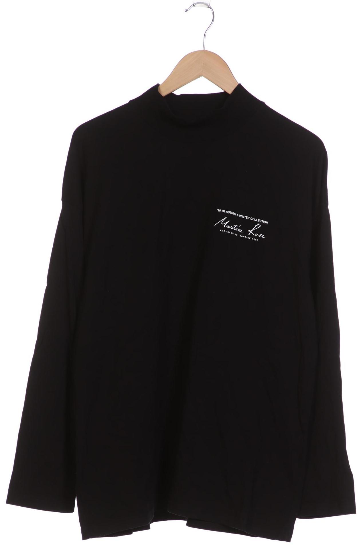 

Martine Rose Herren Langarmshirt, schwarz, Gr. 52