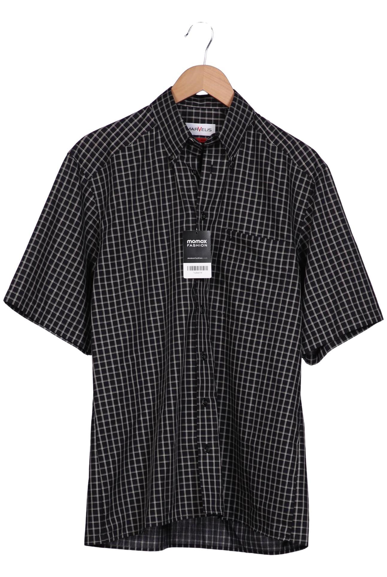 Thumbnail - Marvelis Herren Hemd, schwarz, Gr. 46