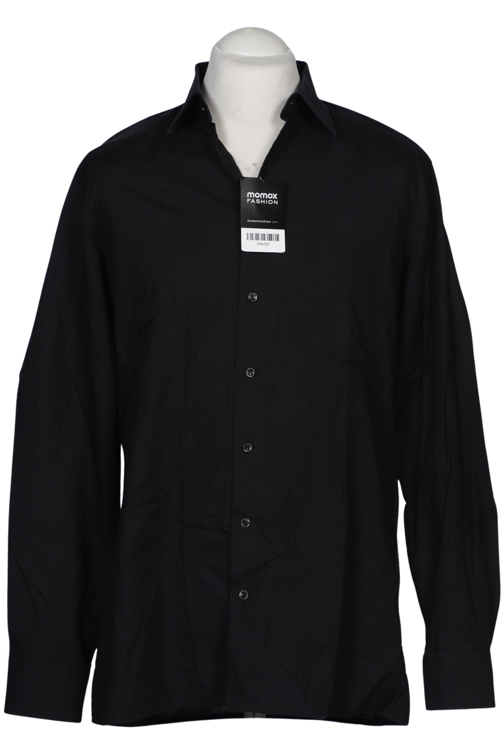 

Marvelis Herren Hemd, schwarz, Gr. 52