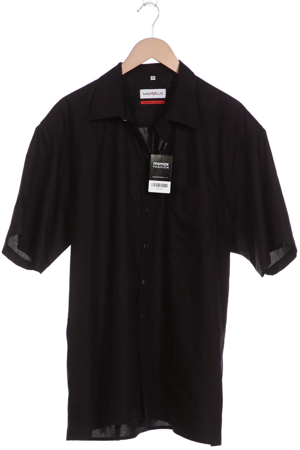

Marvelis Herren Hemd, schwarz