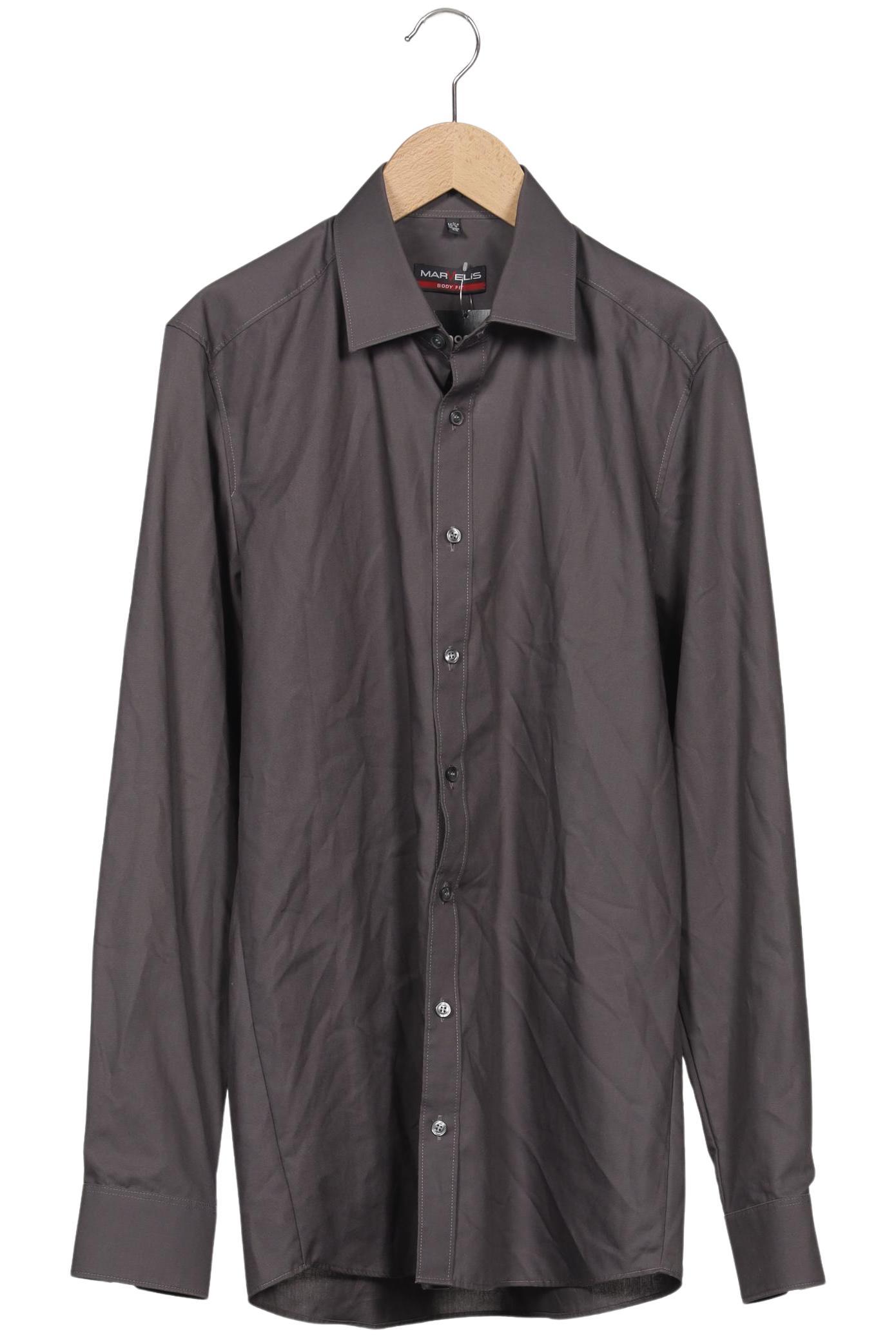 

Marvelis Herren Hemd, grau, Gr. 50