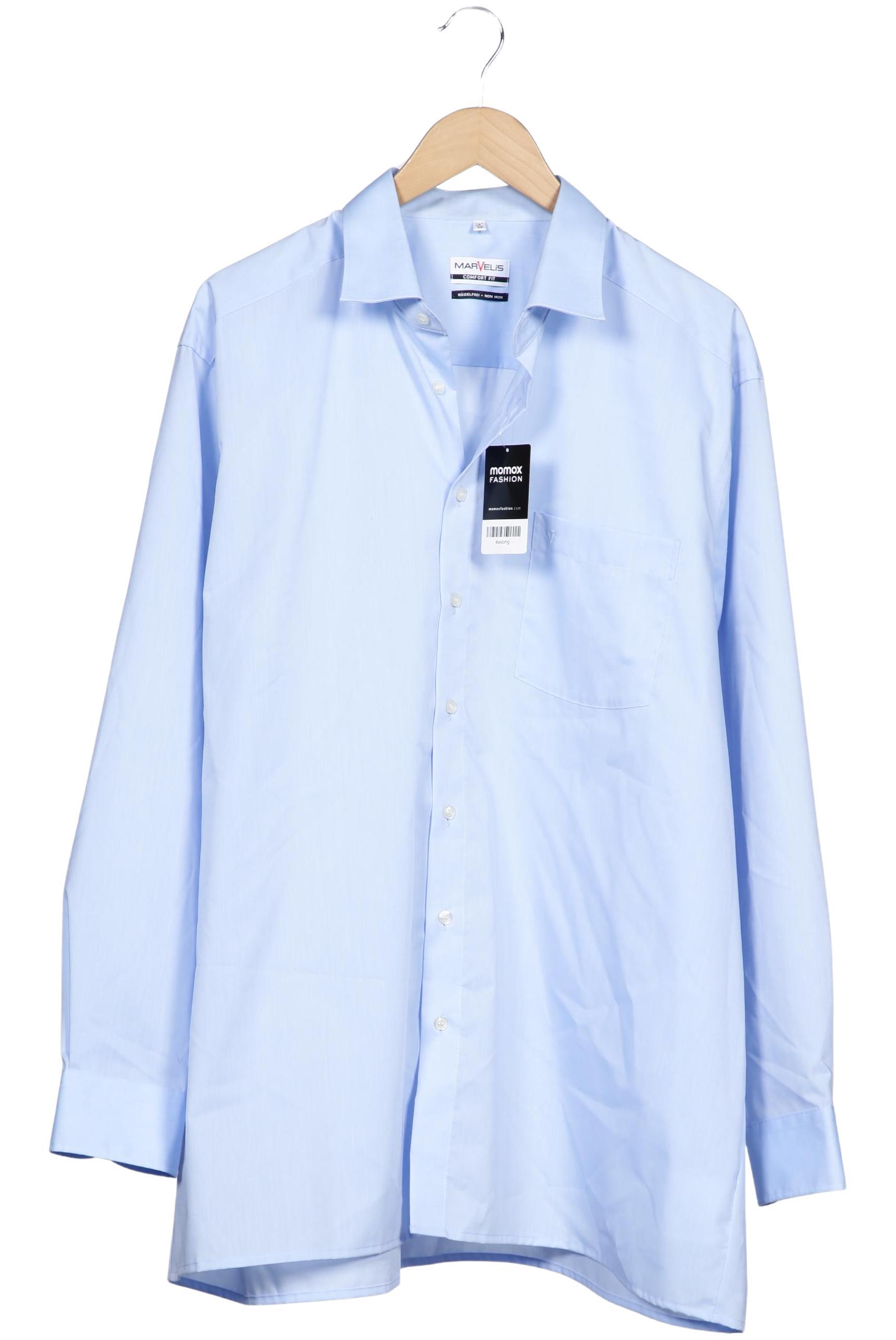 

Marvelis Herren Hemd, hellblau, Gr. 56