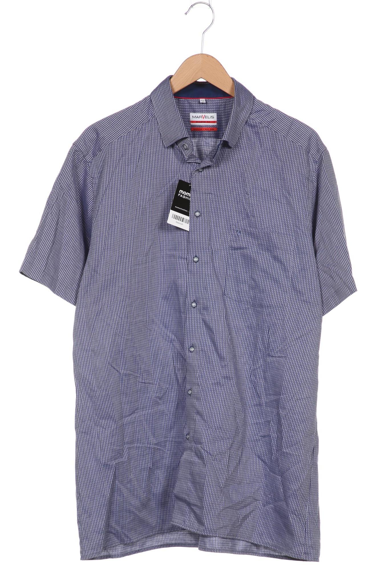 

Marvelis Herren Hemd, marineblau, Gr. 56
