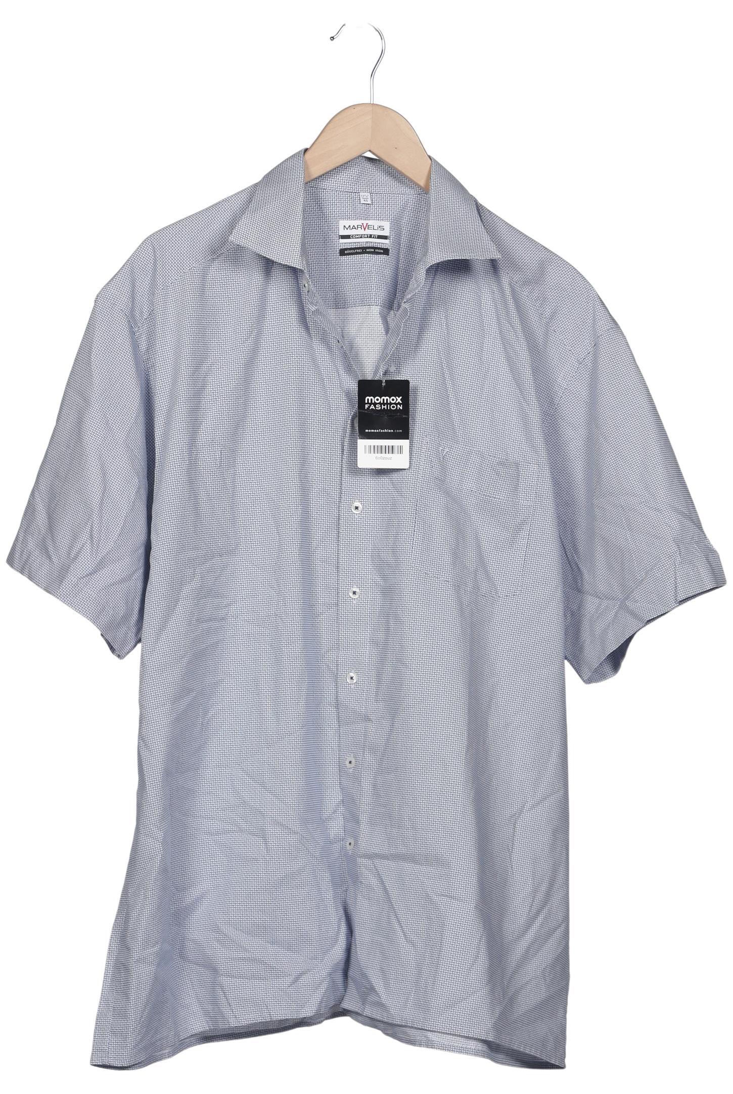 

Marvelis Herren Hemd, hellblau, Gr. 56