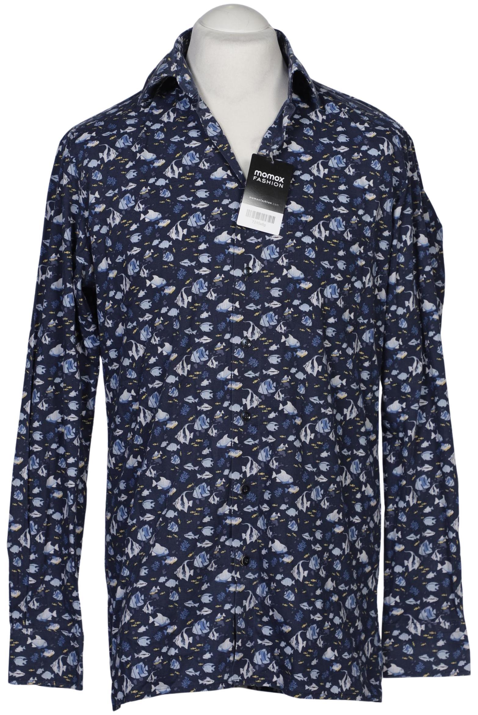 

Marvelis Herren Hemd, marineblau, Gr. 50