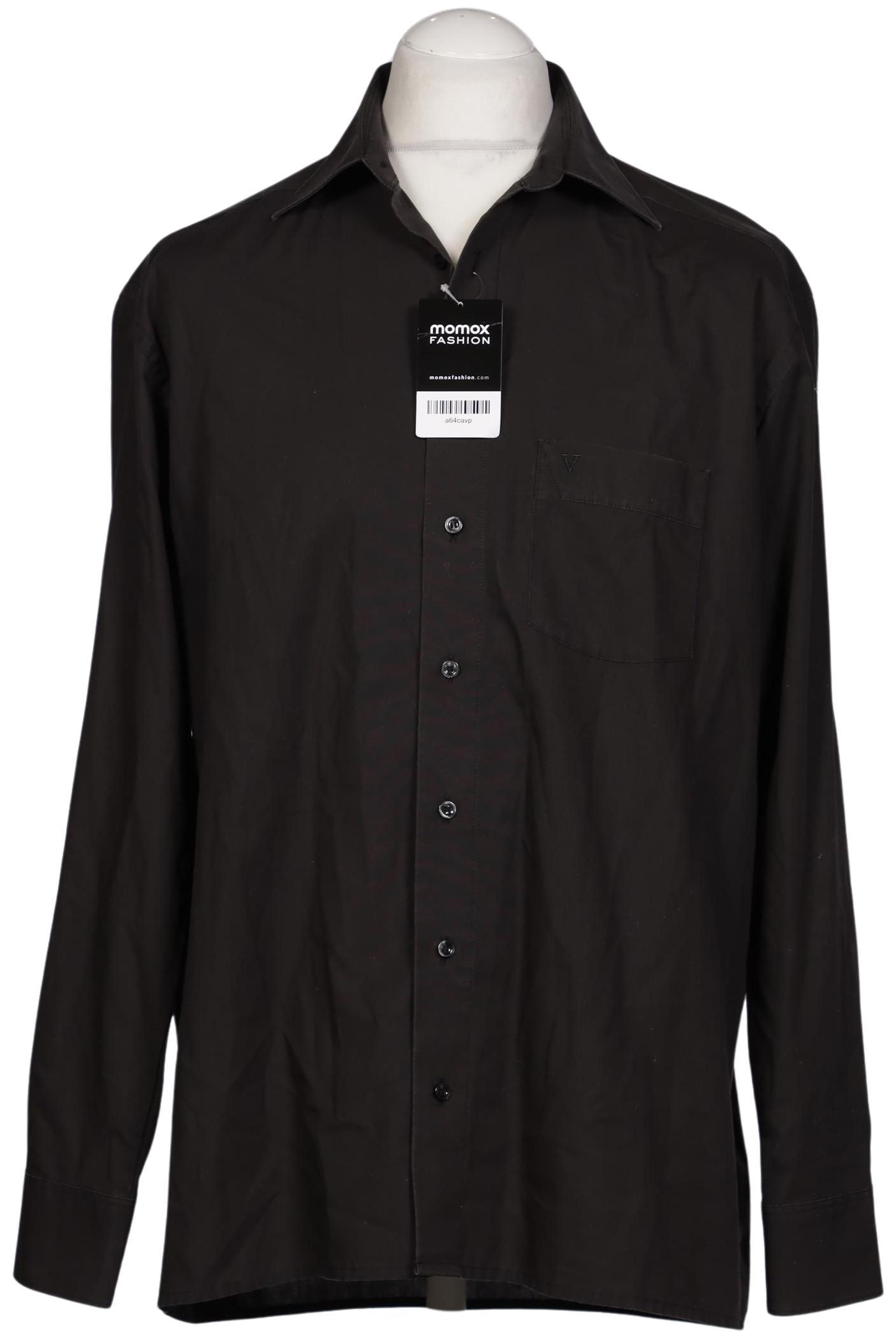 

Marvelis Herren Hemd, schwarz, Gr. 52