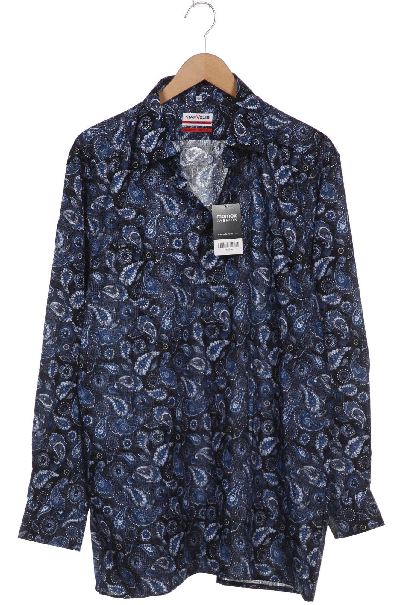 

Marvelis Herren Hemd, blau