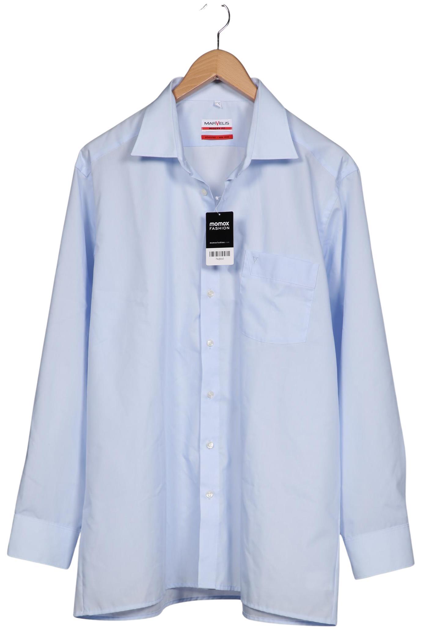 

Marvelis Herren Hemd, hellblau, Gr. 56