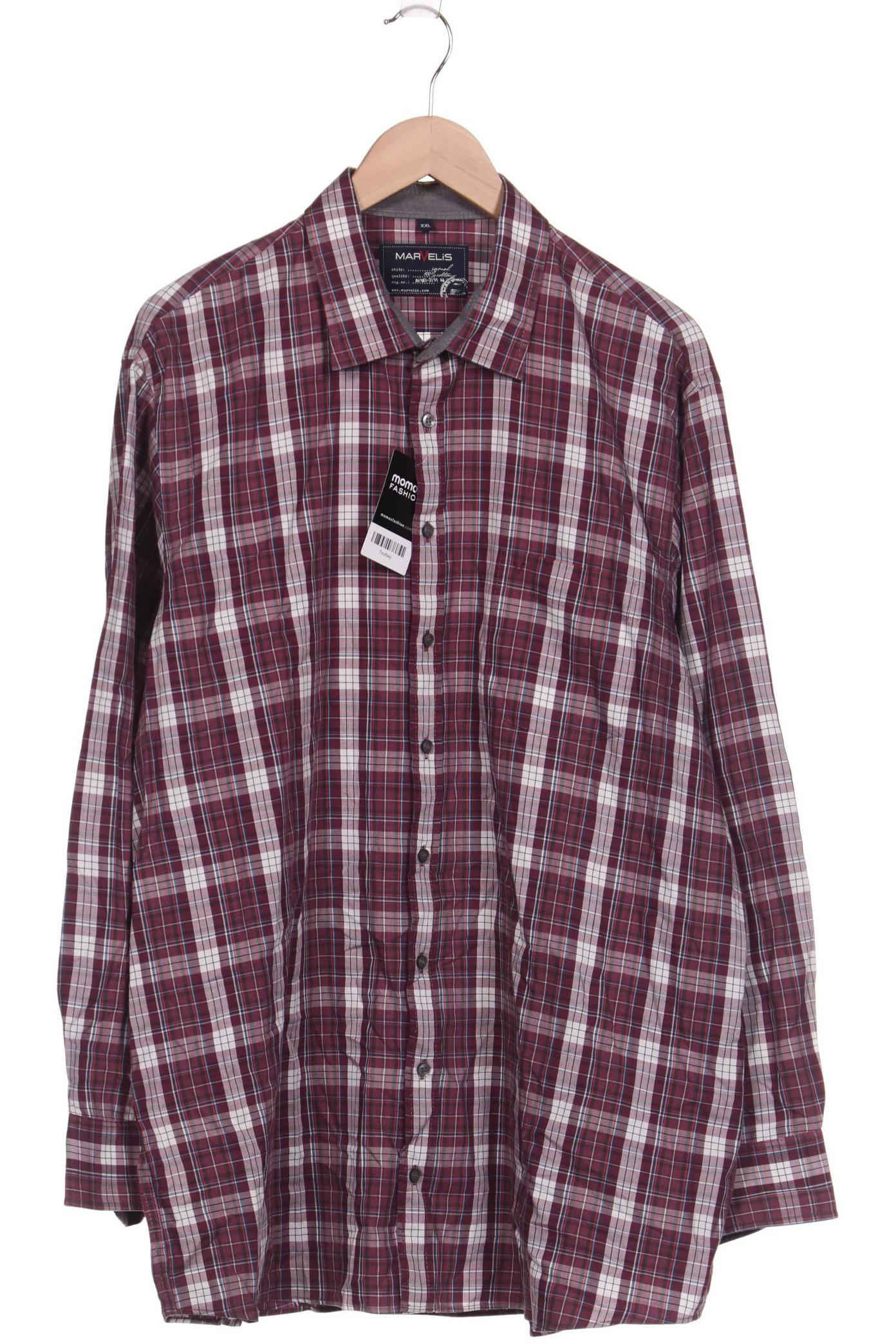 

Marvelis Herren Hemd, bordeaux