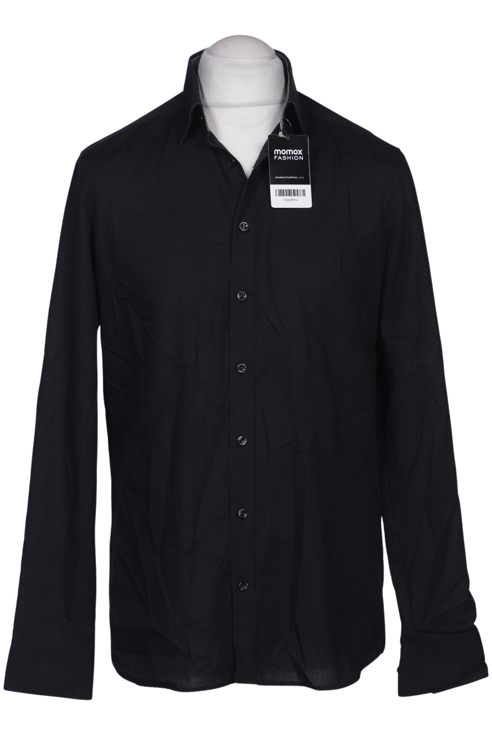 

Marvelis Herren Hemd, schwarz, Gr. 52