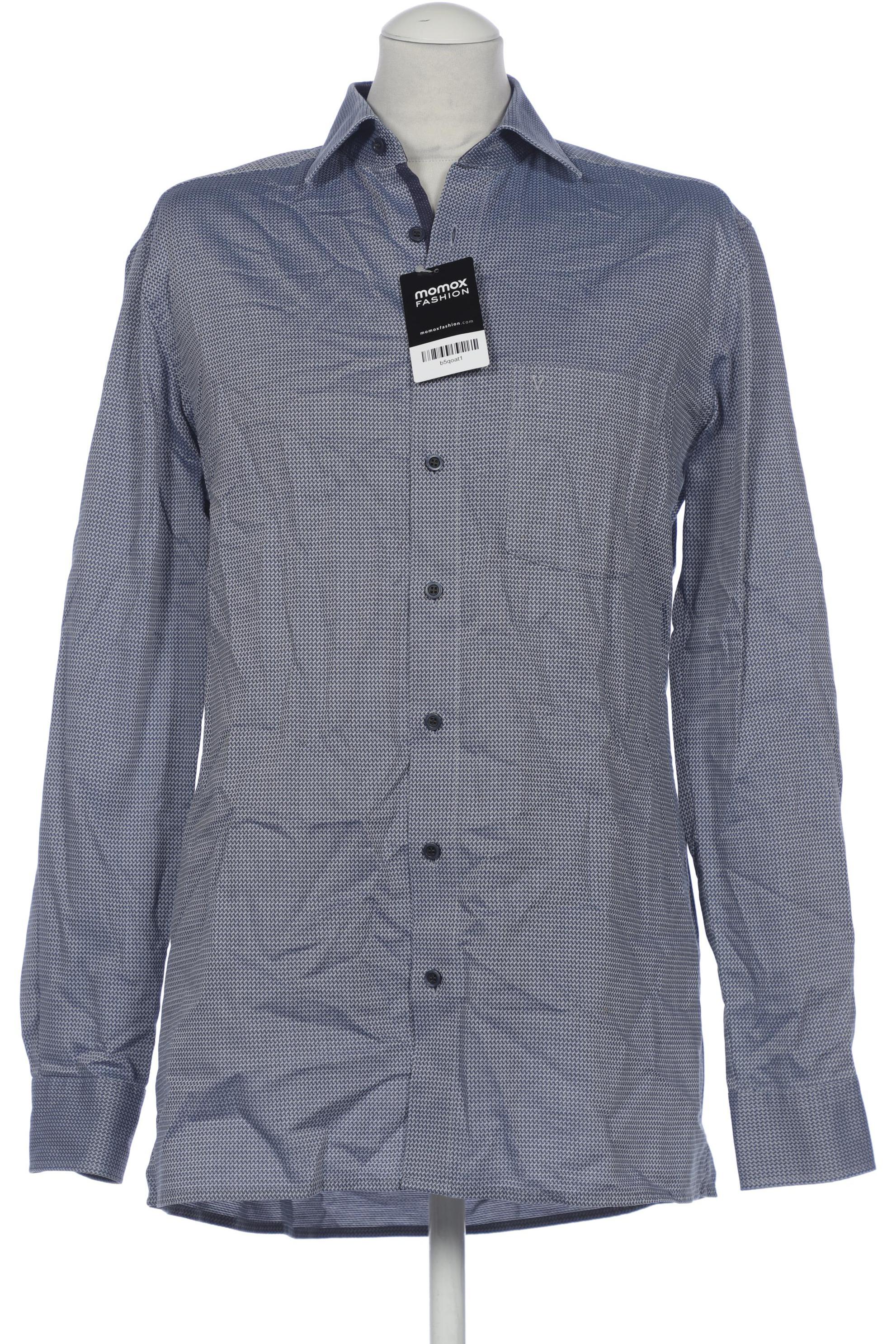 

Marvelis Herren Hemd, blau, Gr. 50