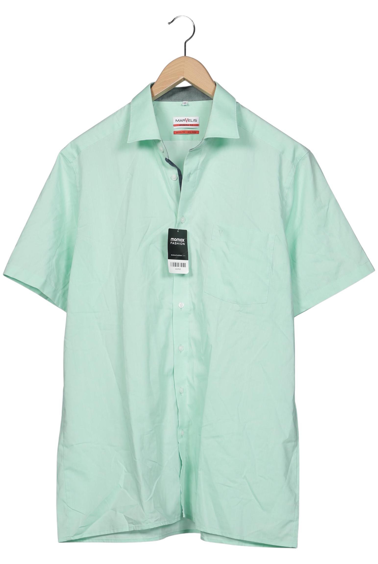 

Marvelis Herren Hemd, hellgrün, Gr. 56